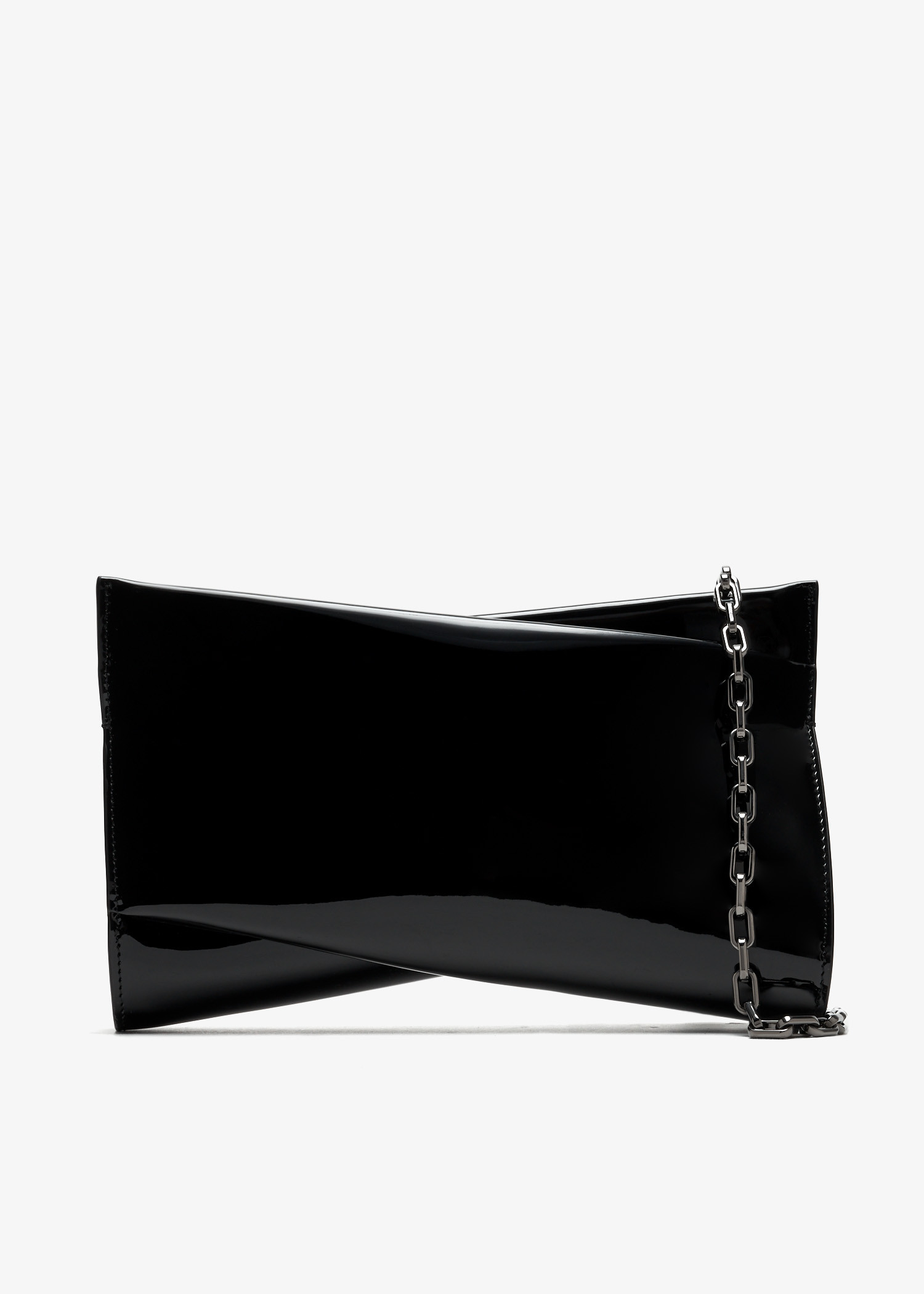 

Loubitwist small clutch, Black