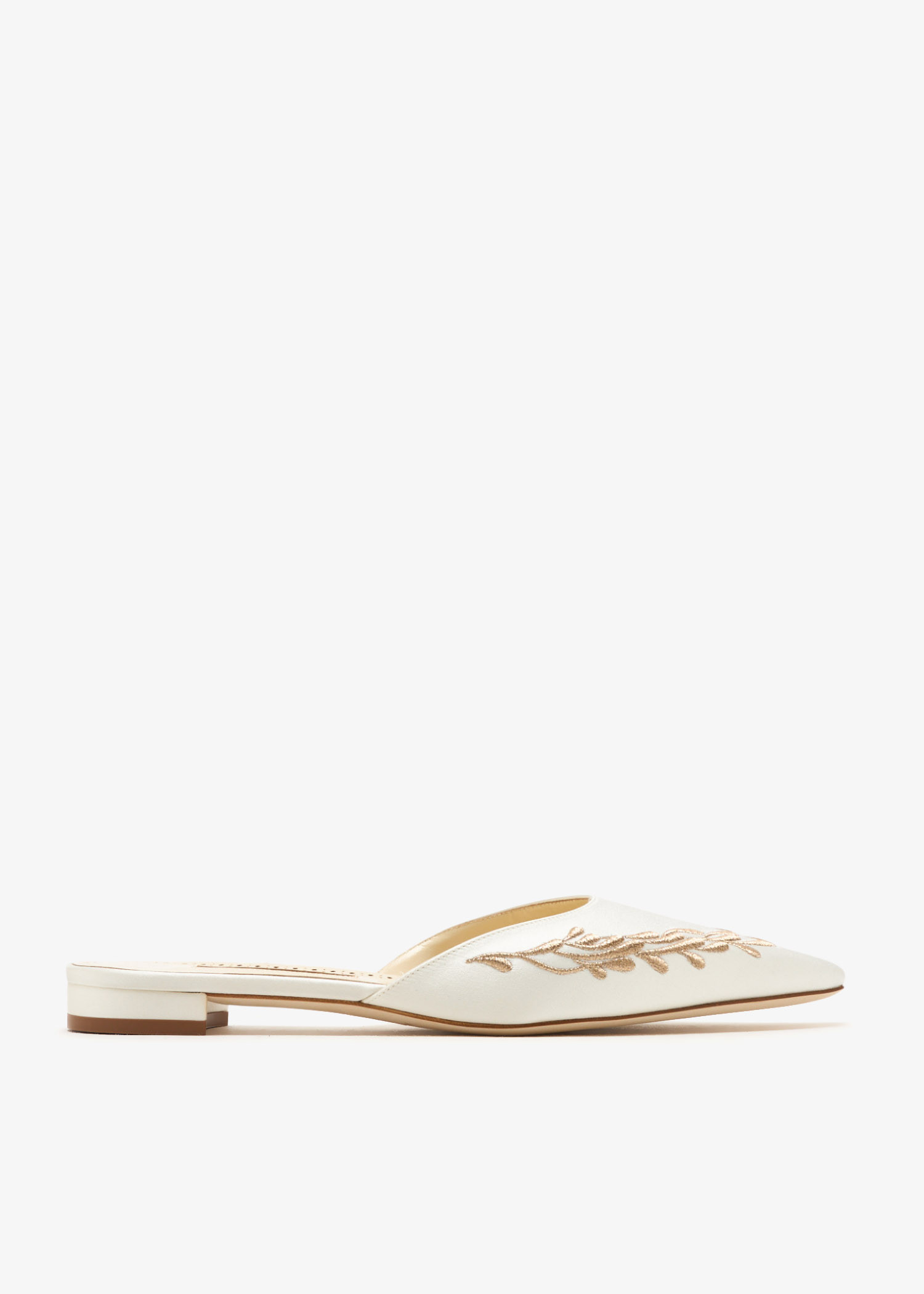 

Fontaza mules, Cream