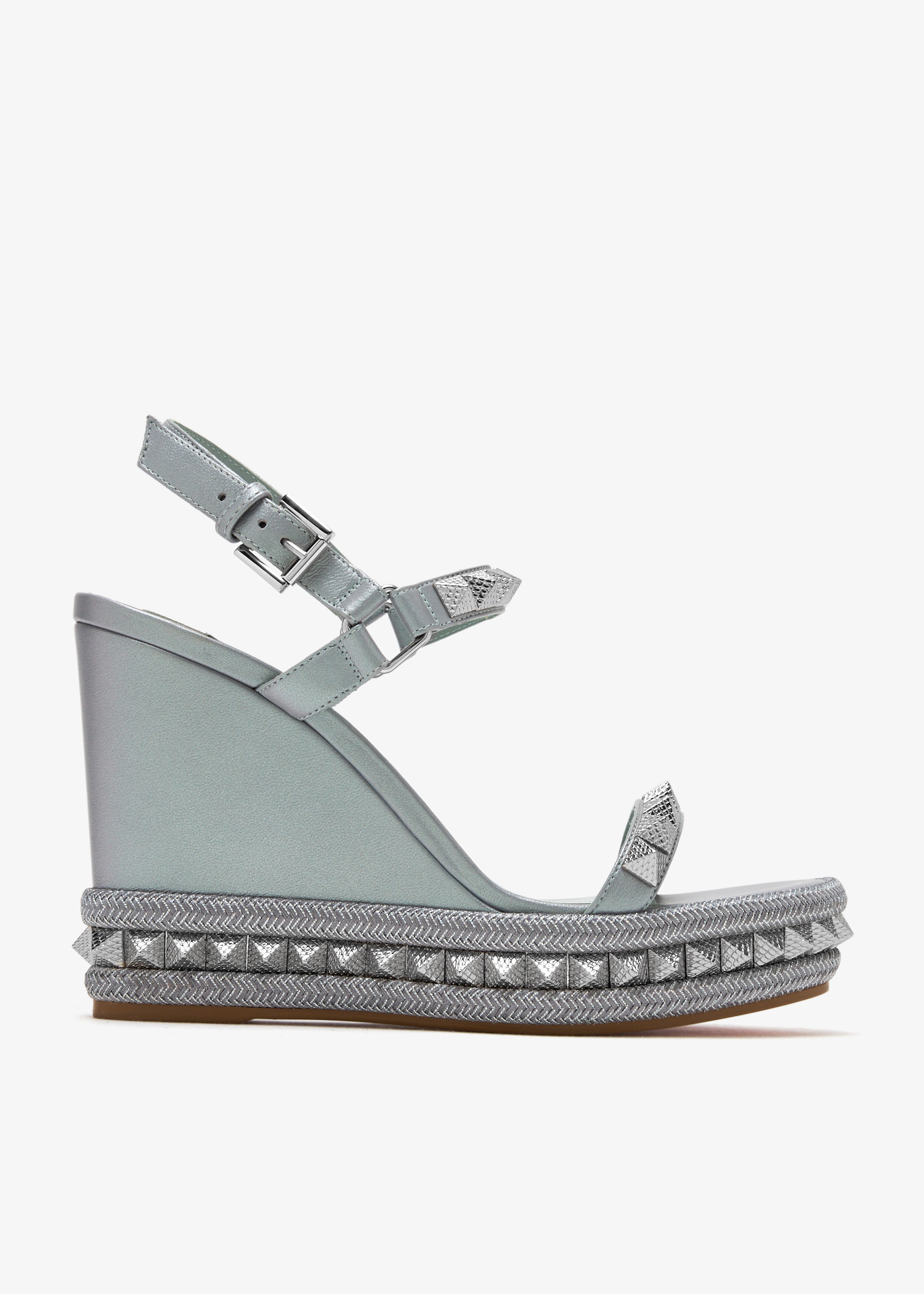 

Pyraclou 110 wedge sandals, Grey