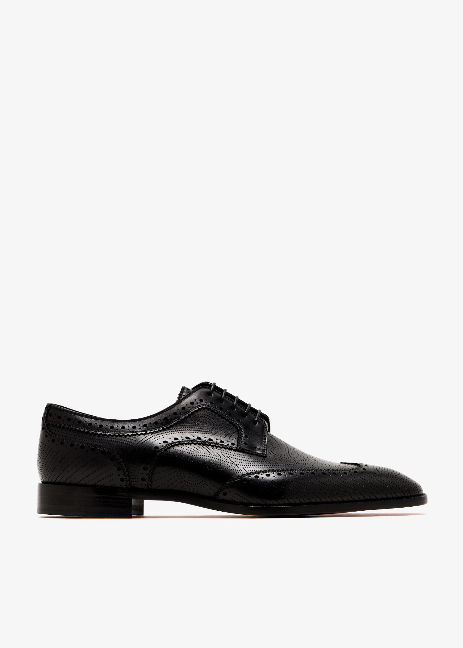 

Grave derby shoes, Black