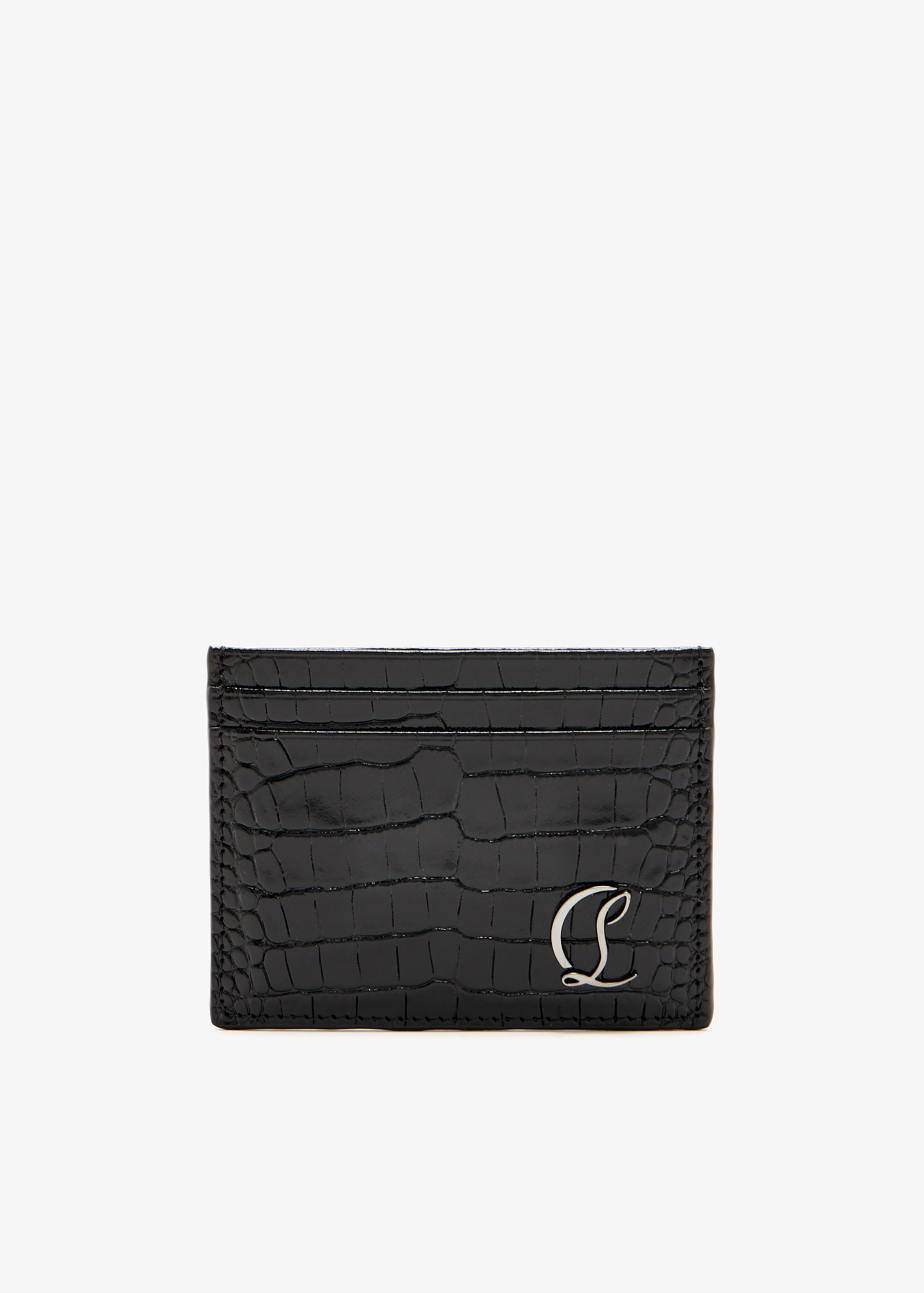 

Mooncrest card holder, Black