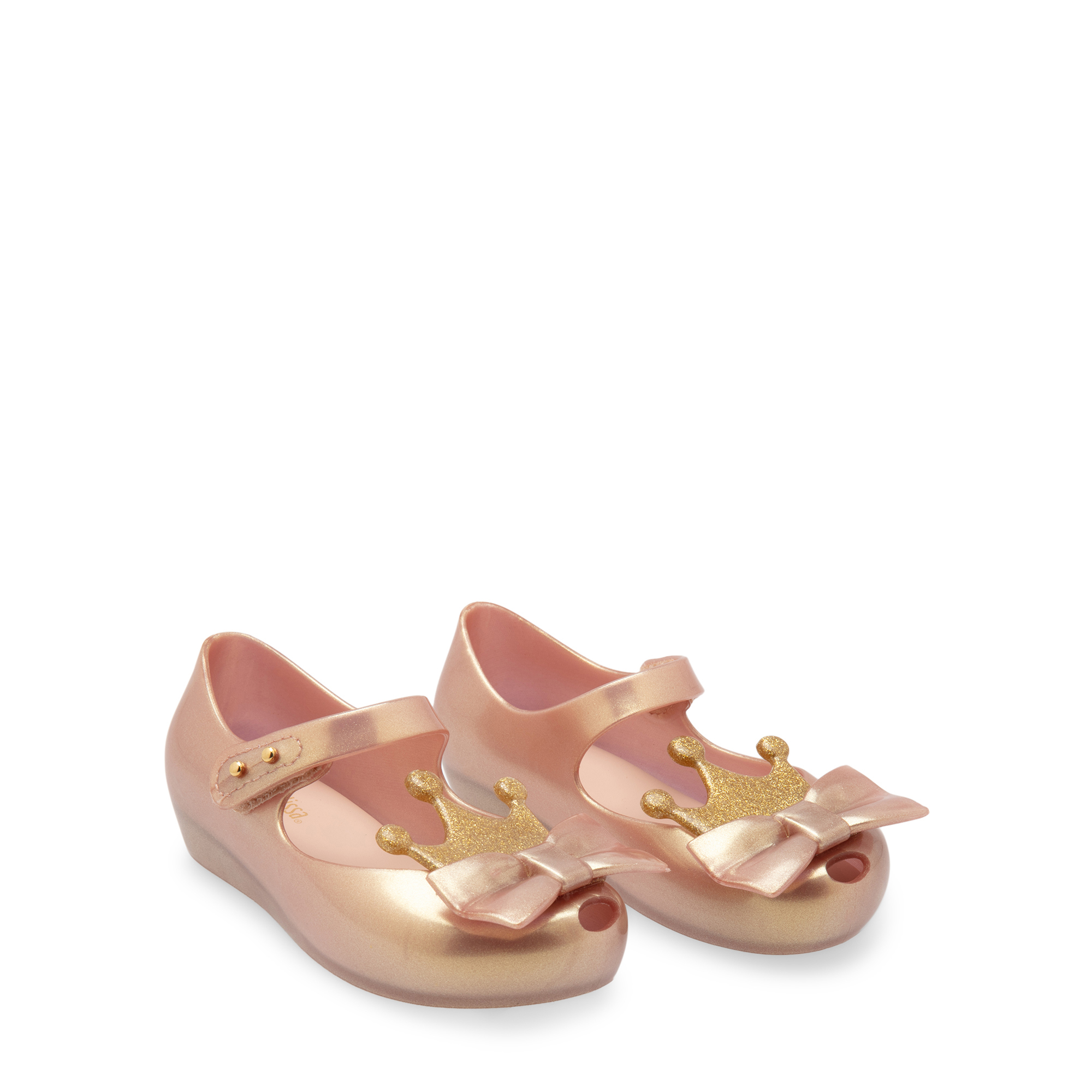 

Mini Melissa Ultragirl Princess ballet flats, Gold