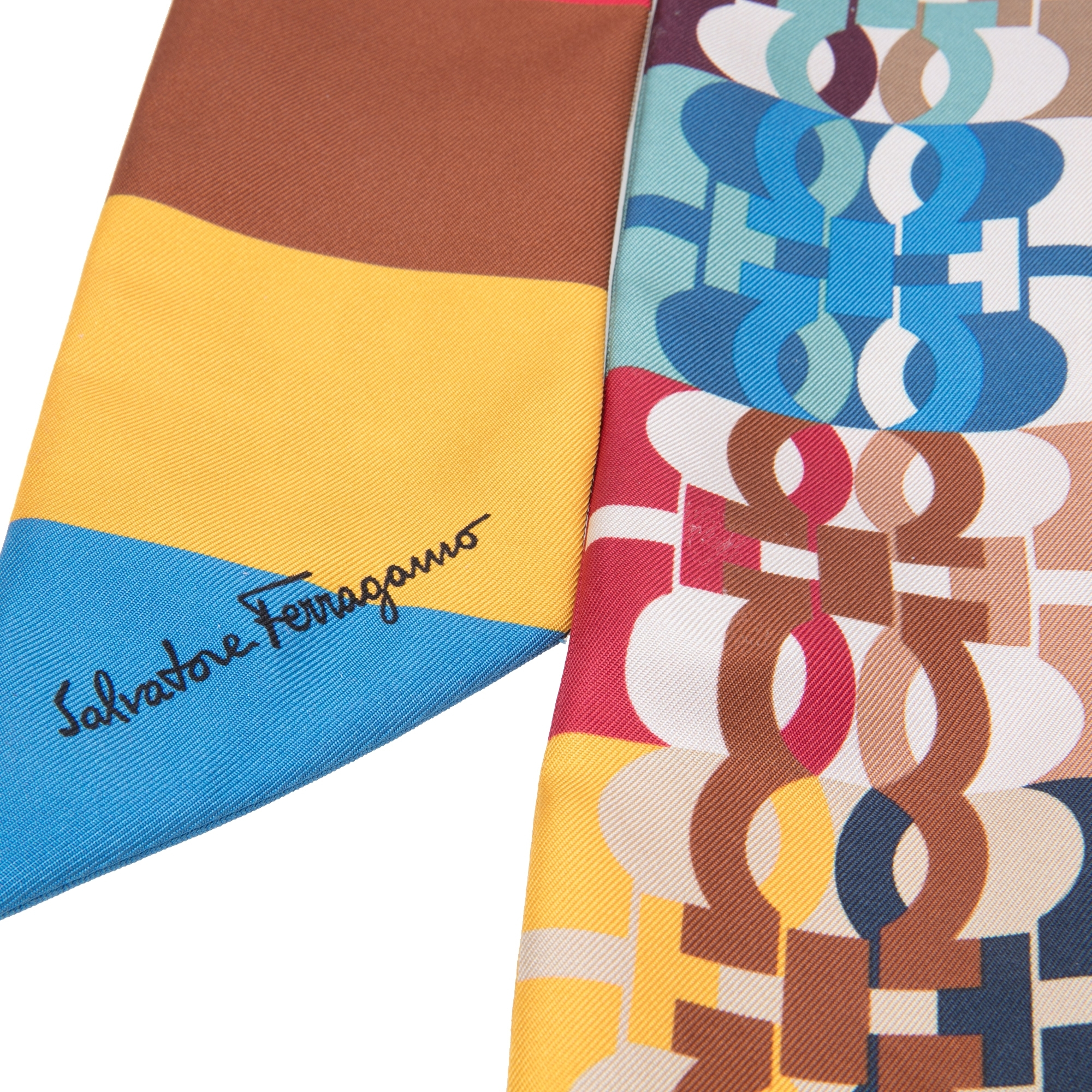 

Silk bandeau, Multi-coloured