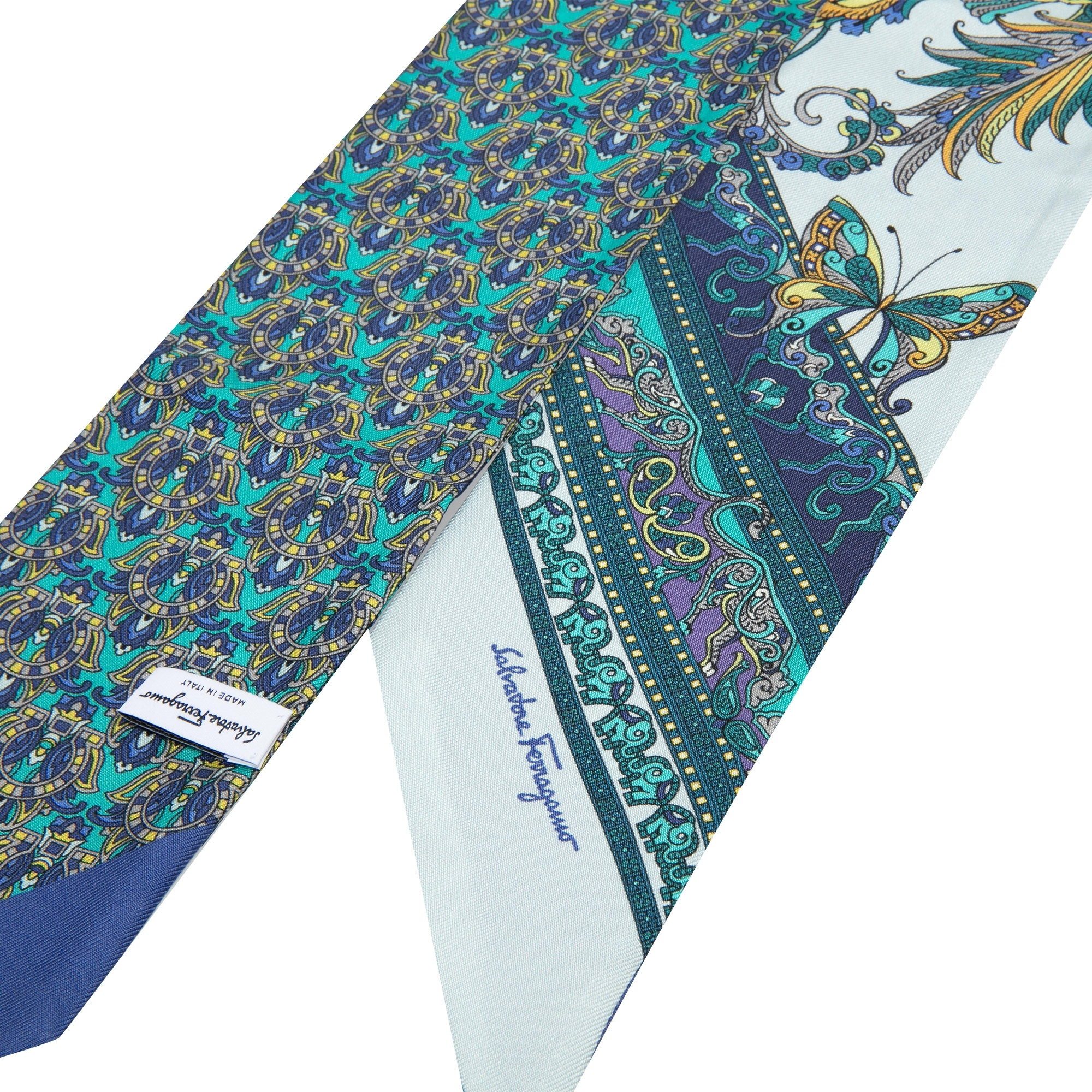 

Print bandeau, Blue