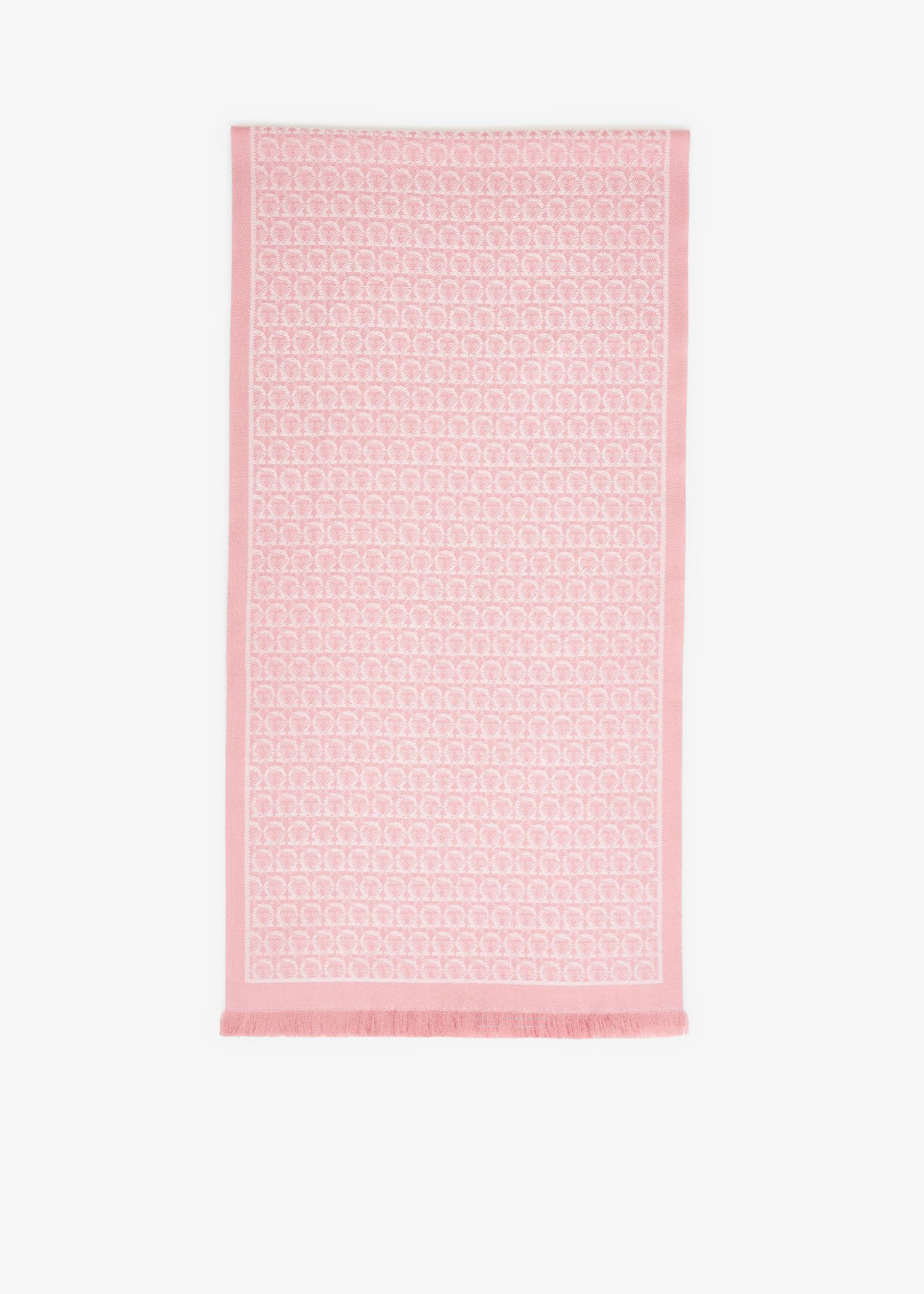 

Gancini scarf, Pink
