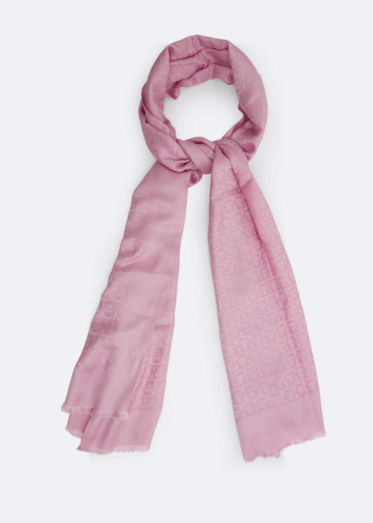 Ferragamo Gancini stole for Women - Pink in KSA | Level Shoes