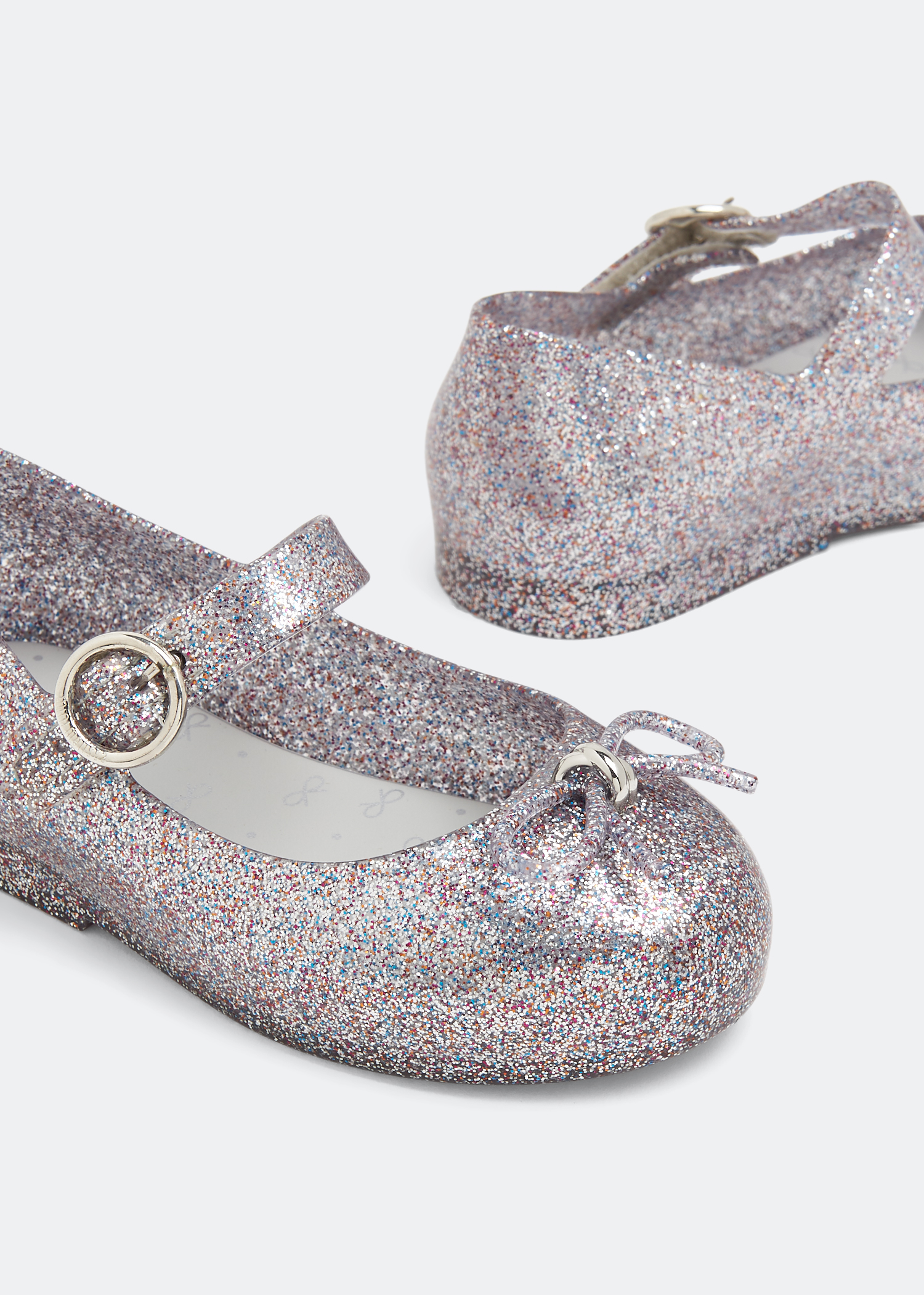 

Sweet love ballet flats, Silver