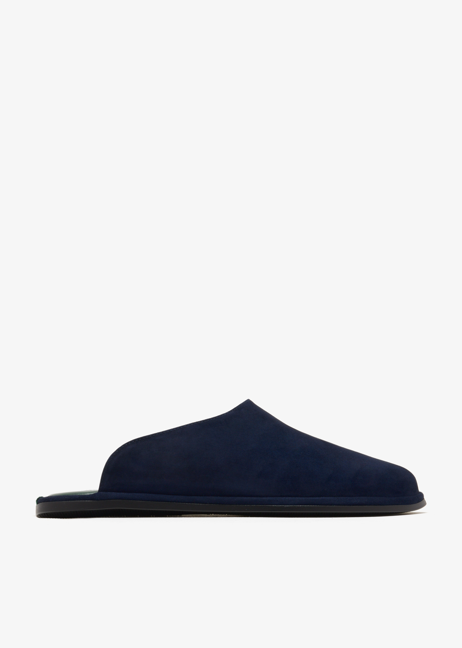 

Suede slippers, Blue