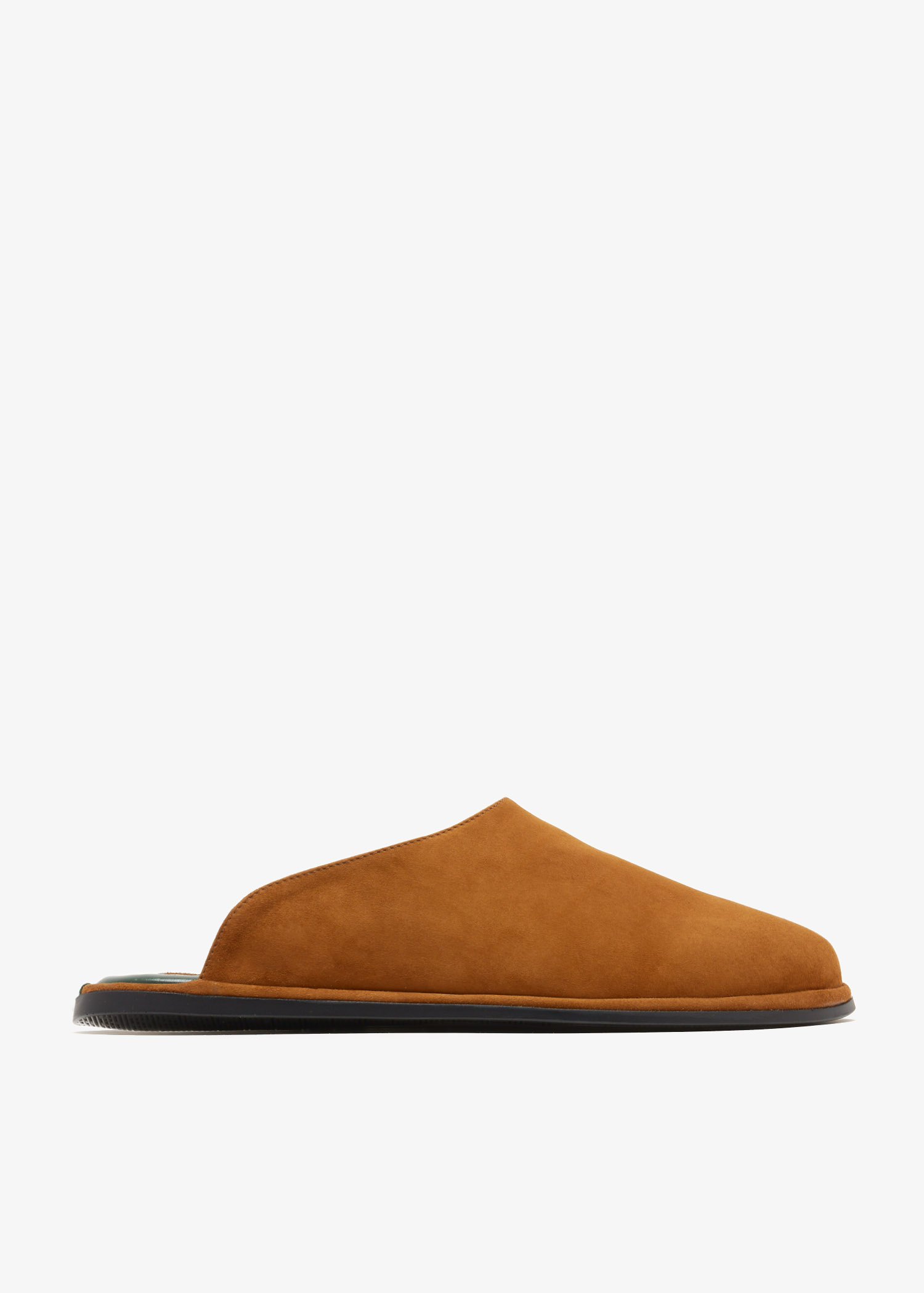 

Suede slippers, Brown
