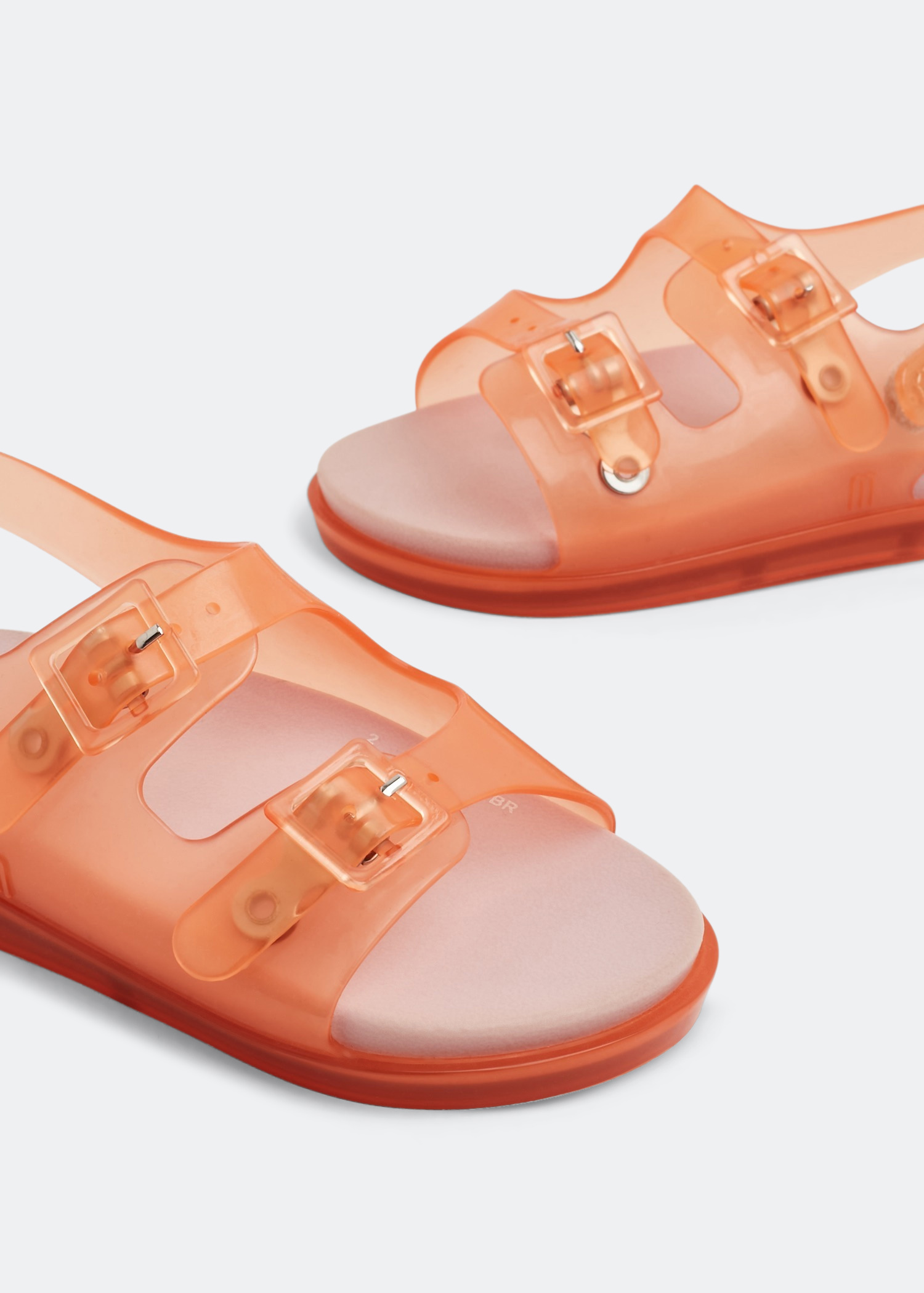 

Wide sandals, Orange