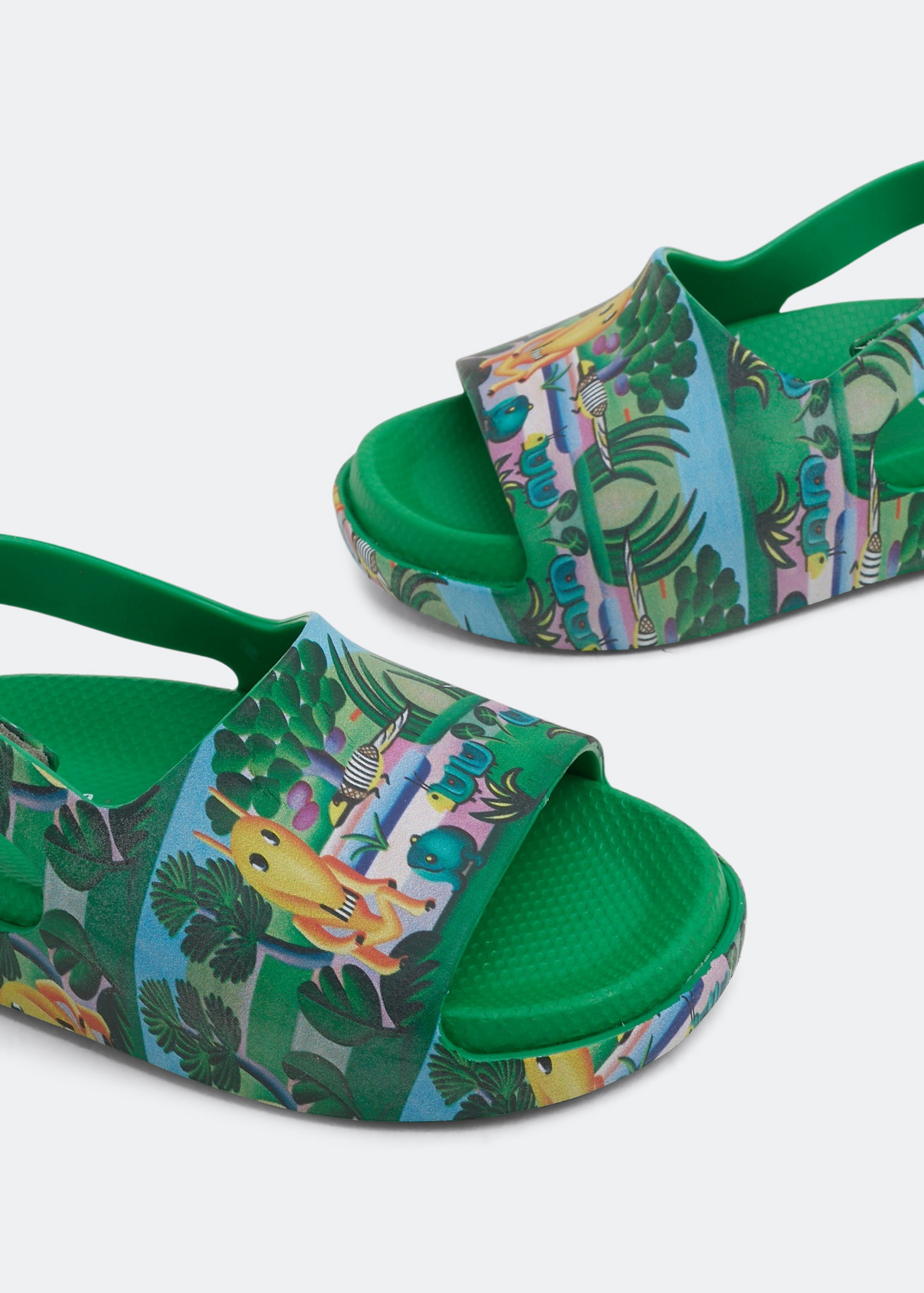 

Cloud sandals, Green