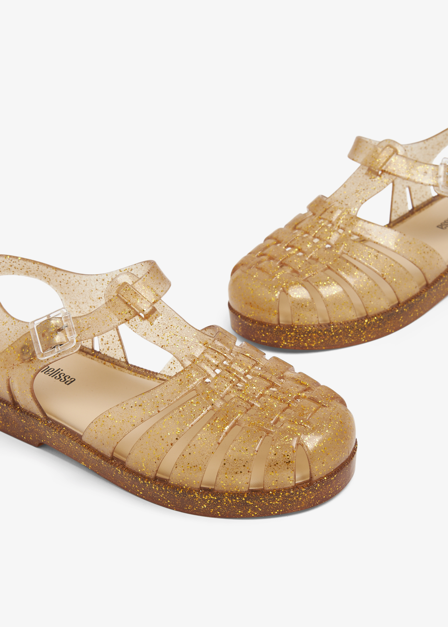 Melissa cheap gold sandals