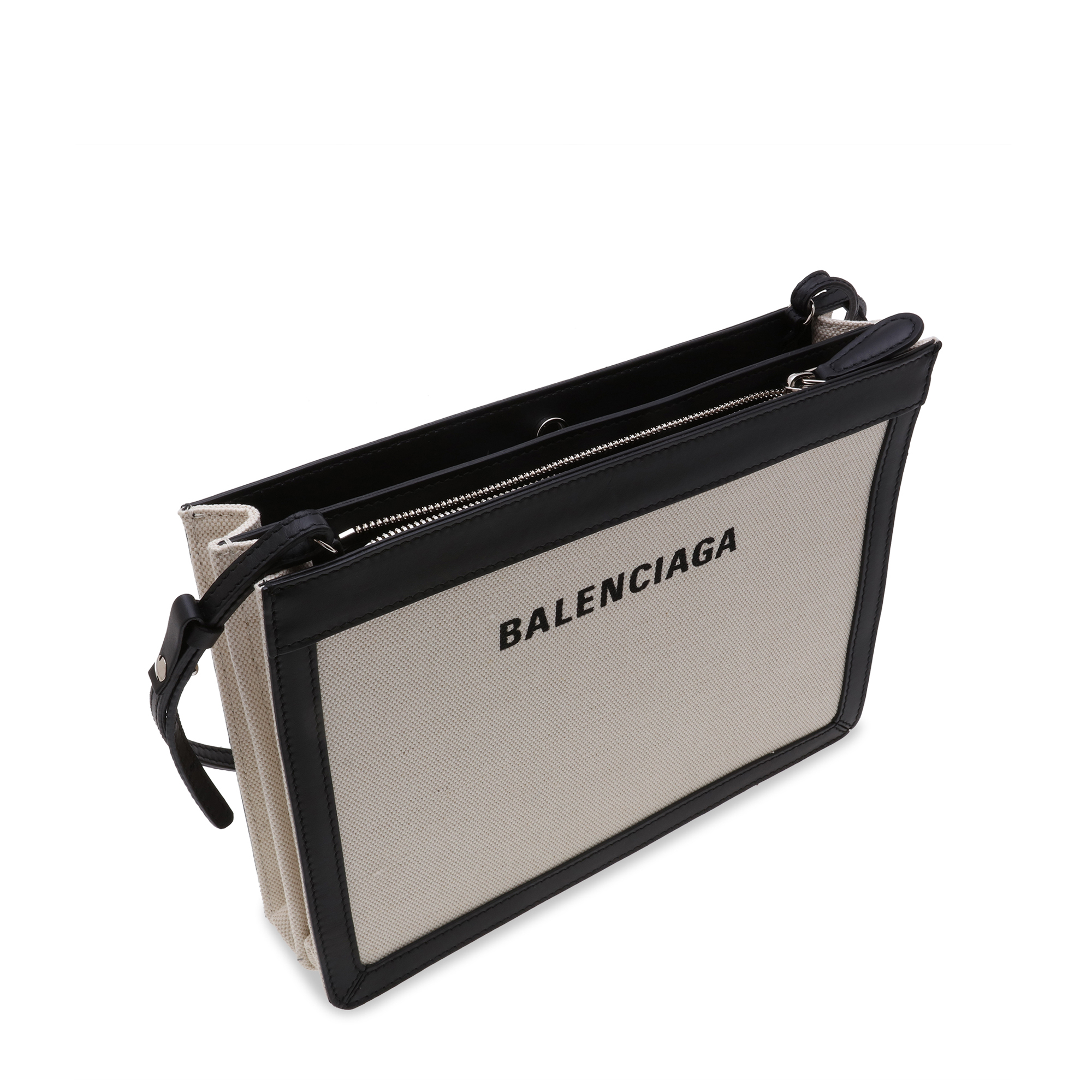 Balenciaga navy pochette store