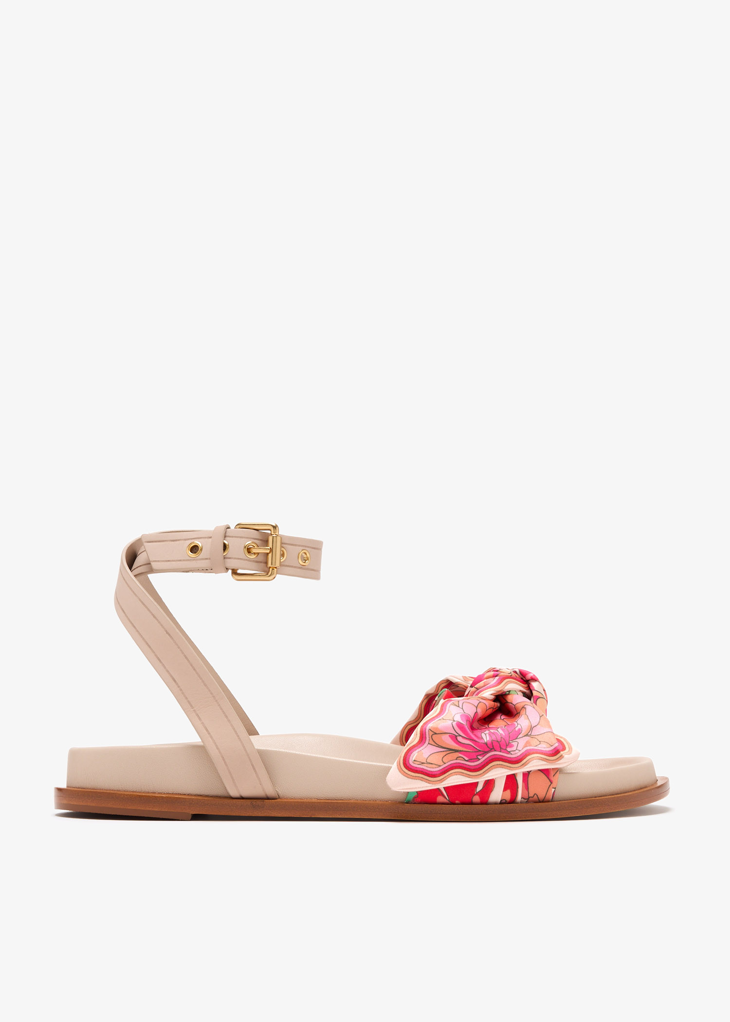 

Spring Affair Scarf sandals, Printed
