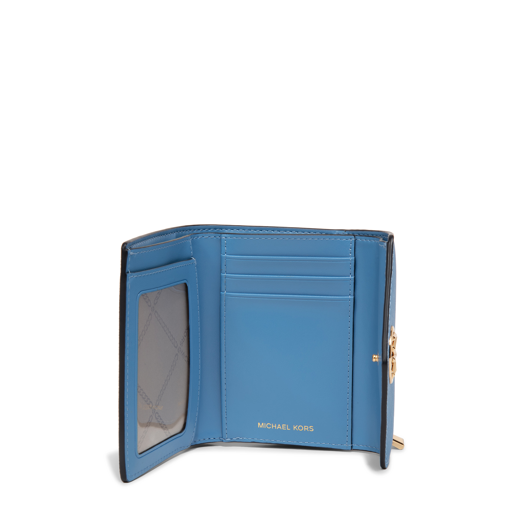 

Carmen medium tri-fold wallet, Blue