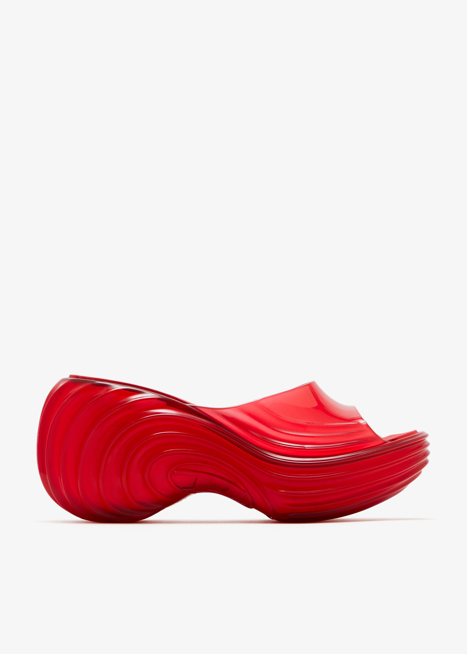 

x Diesel Quantum platform sandals, Red