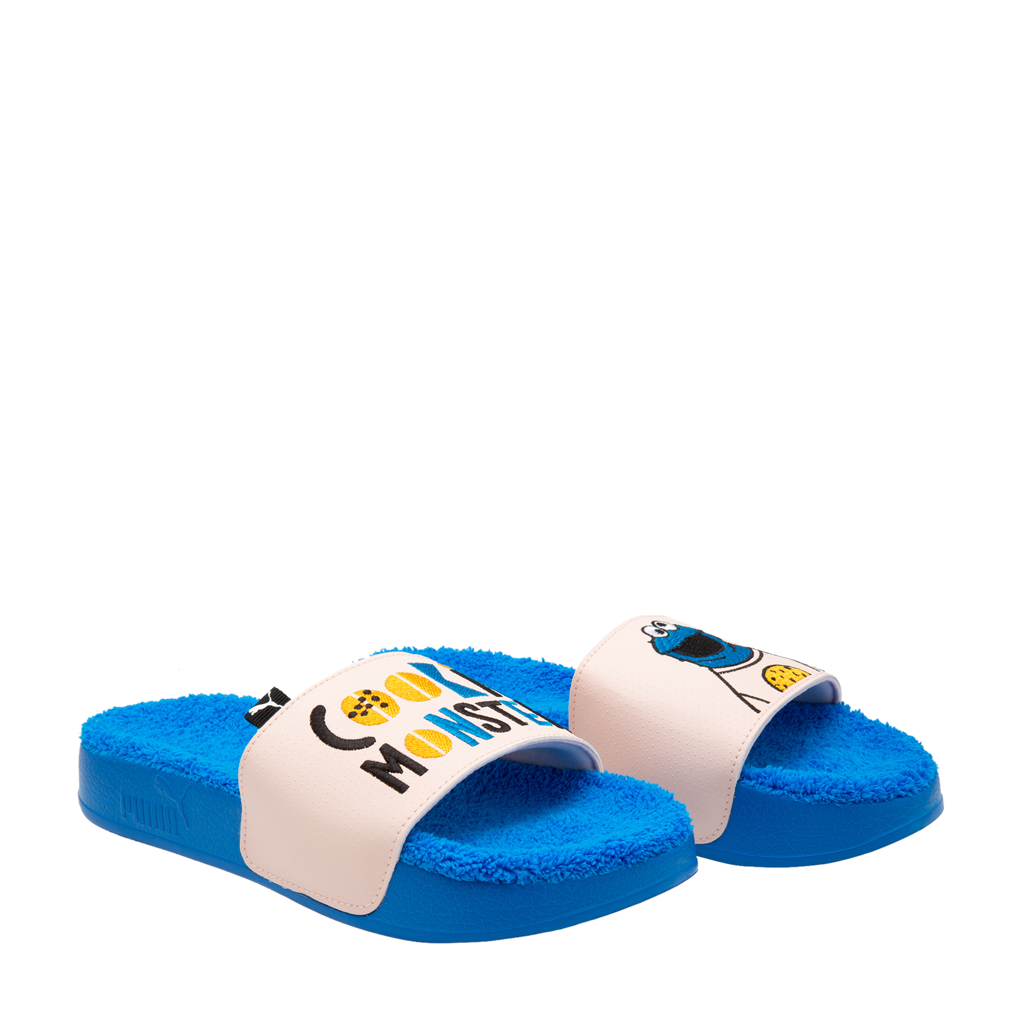 

x Sesame Street Cookie Monster slides, Multi-coloured