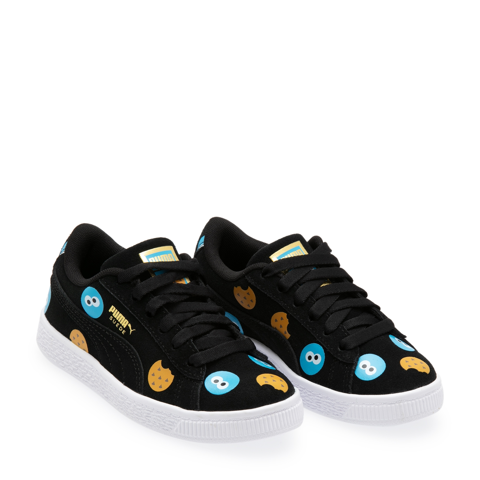 

x Sesame Street 50 Suede sneakers, Black