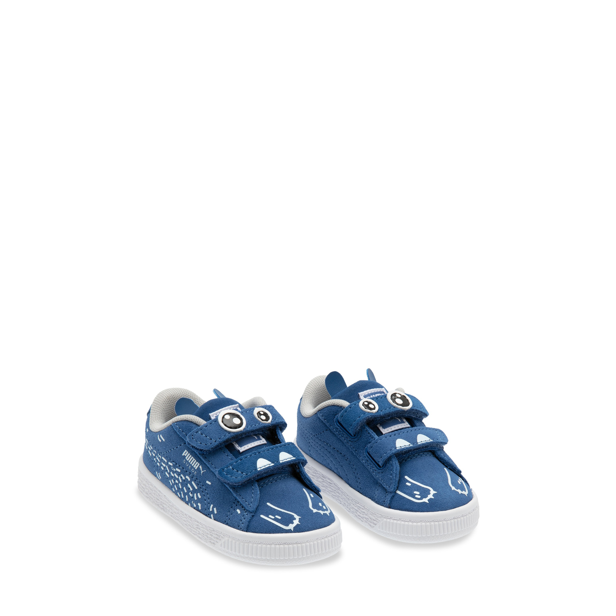 

Monster Family suede sneakers, Blue