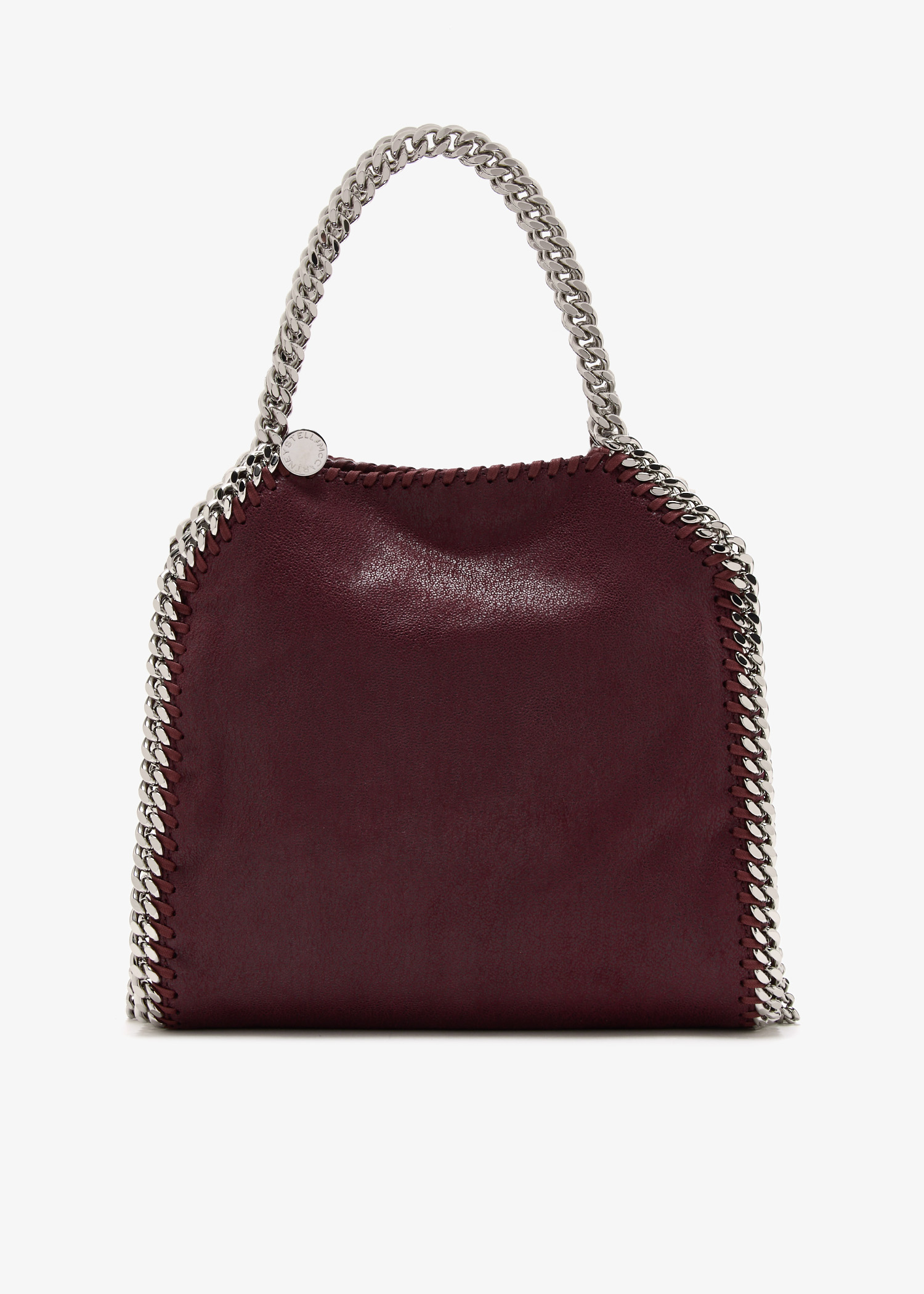 

Falabella mini tote bag, Burgundy