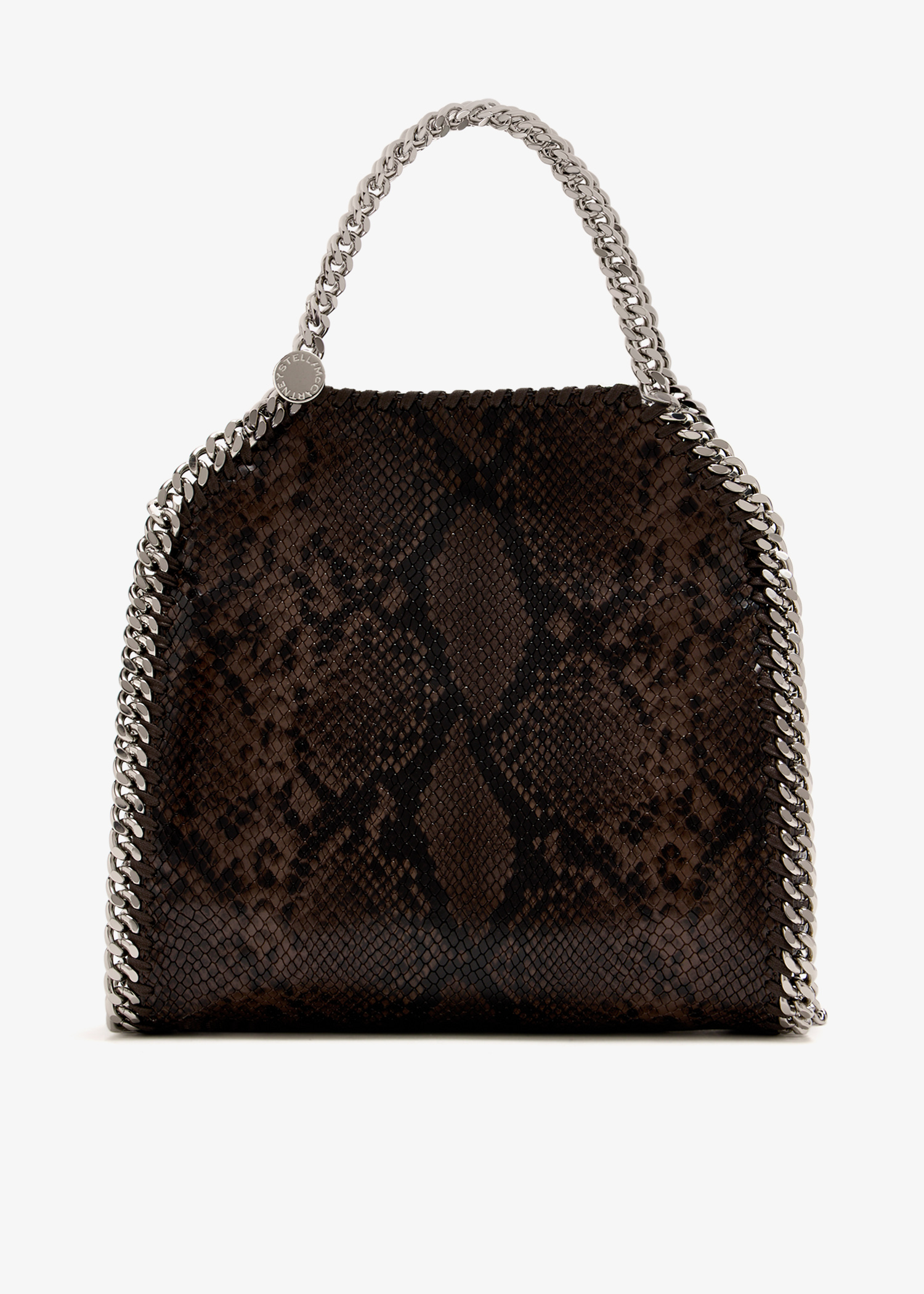 

Falabella mini tote bag, Animal printed