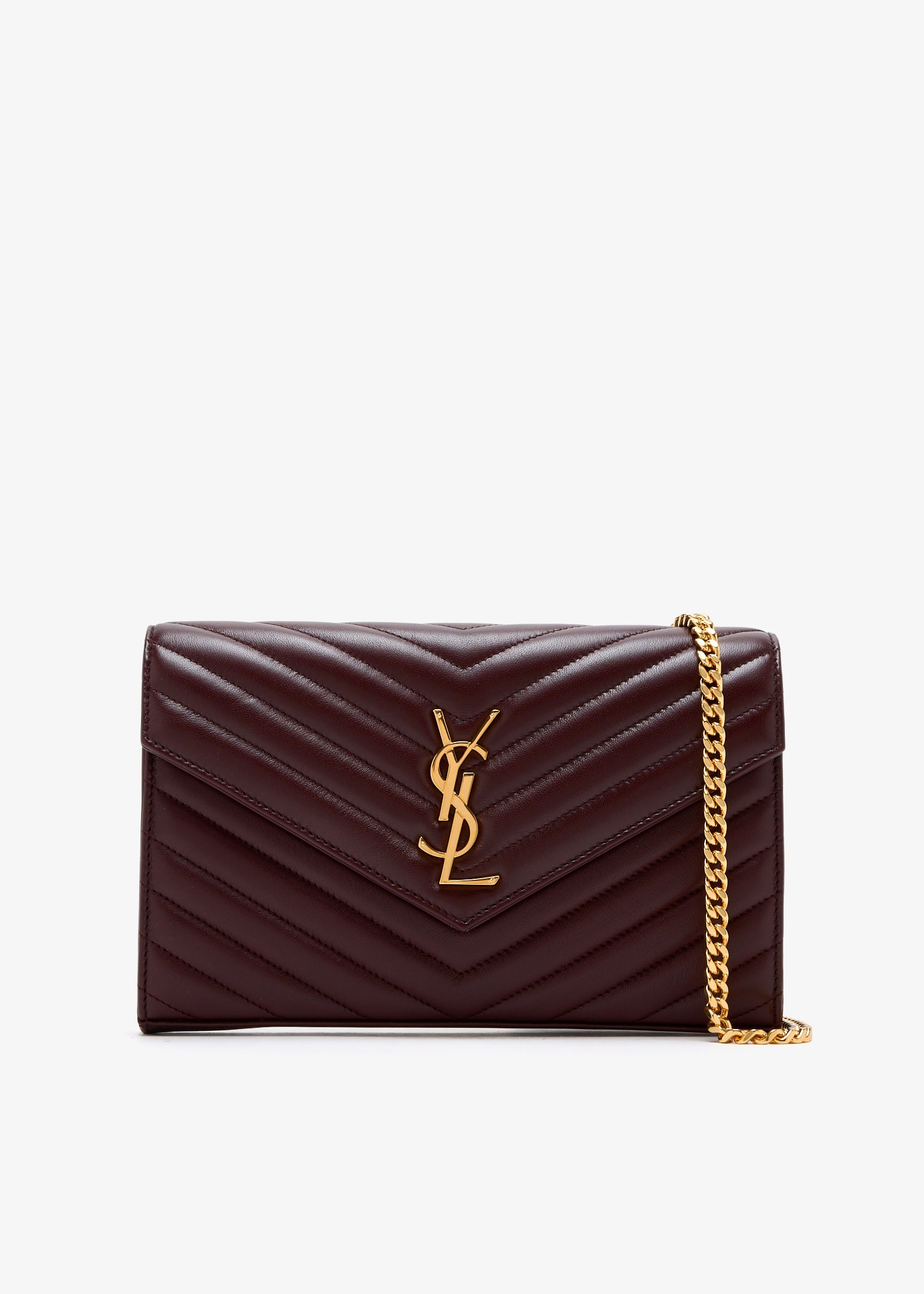 

Cassandre chain wallet, Burgundy