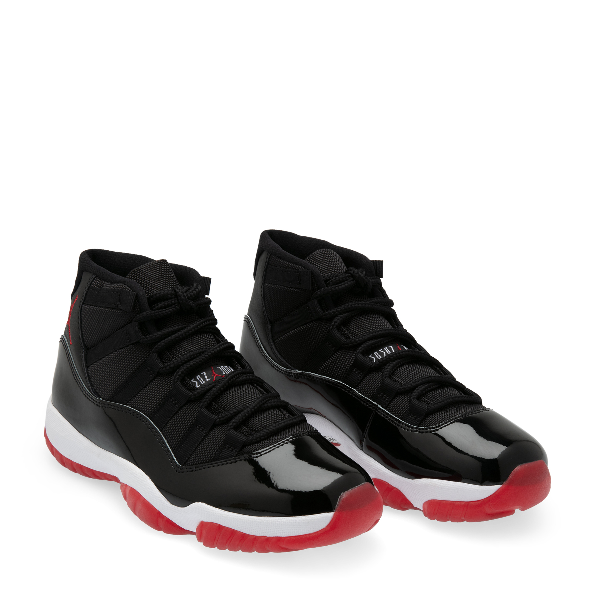 

Air Jordan 11 Bred sneakers, Black