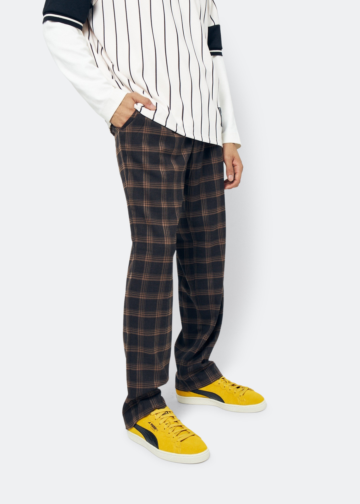 

x Staple Suede sneakers, Yellow