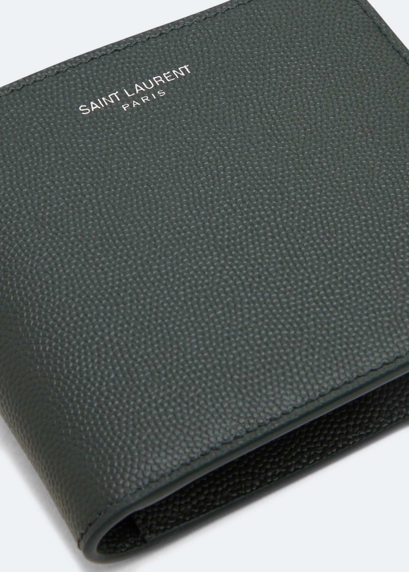 

East/West leather wallet, Green