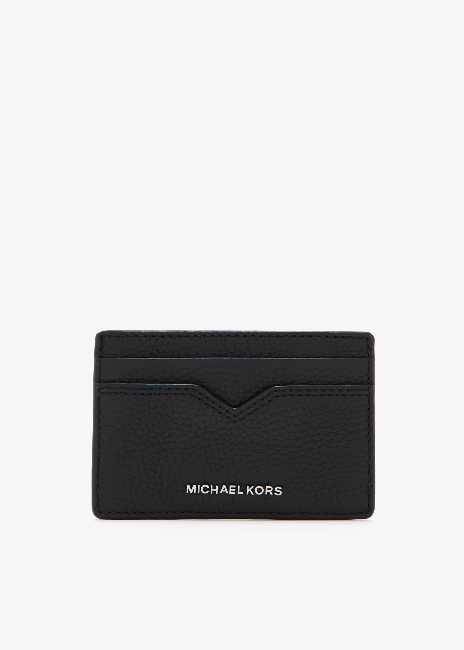 

Notched card case, Black