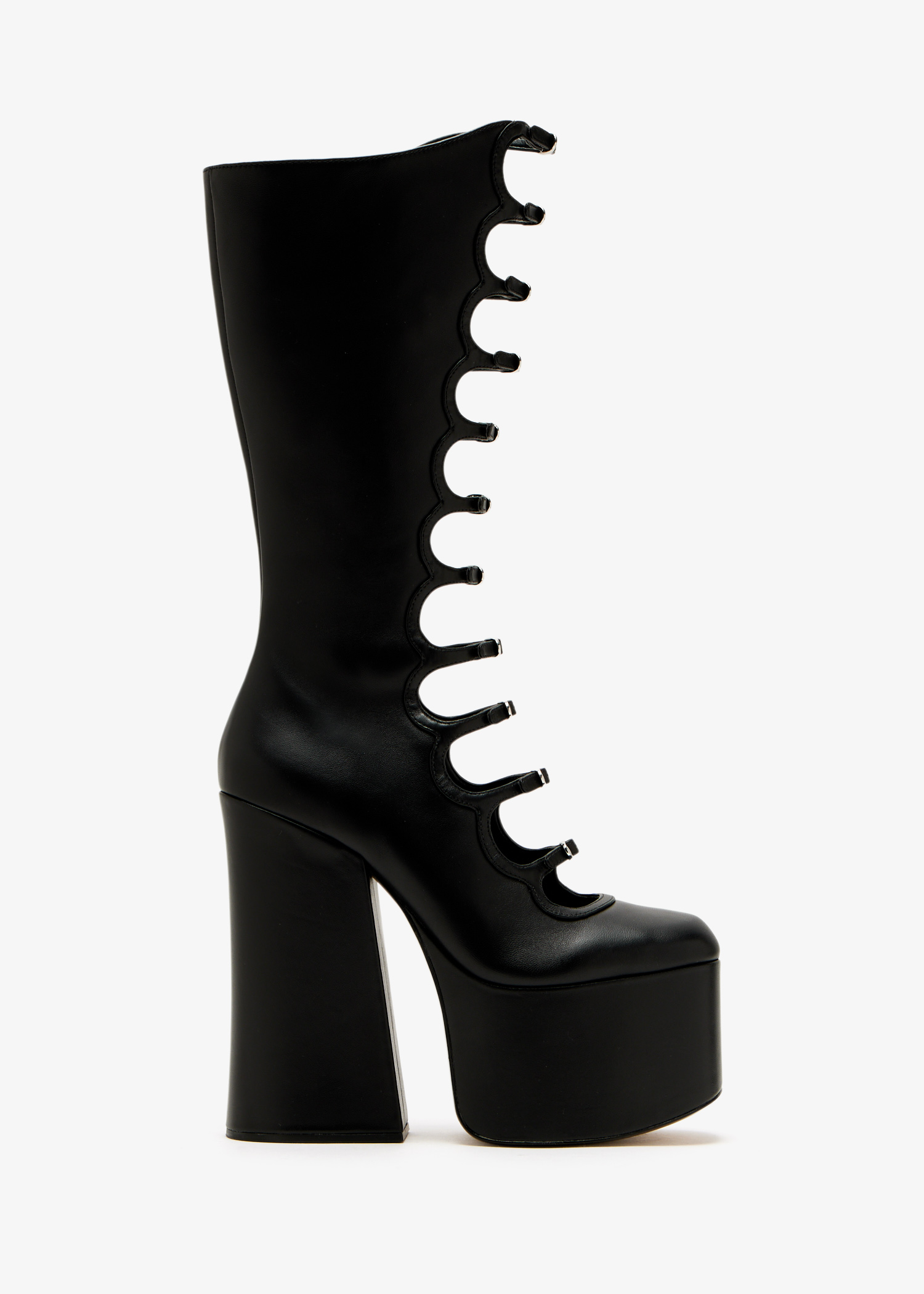 

Kiki knee-high boots, Black