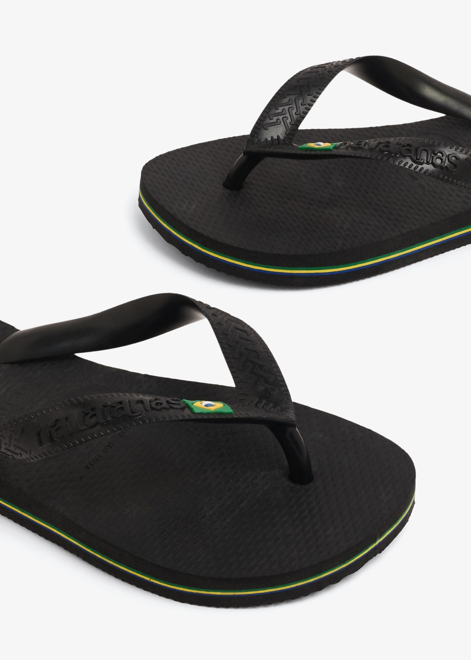 

Brazil flip flops, Black