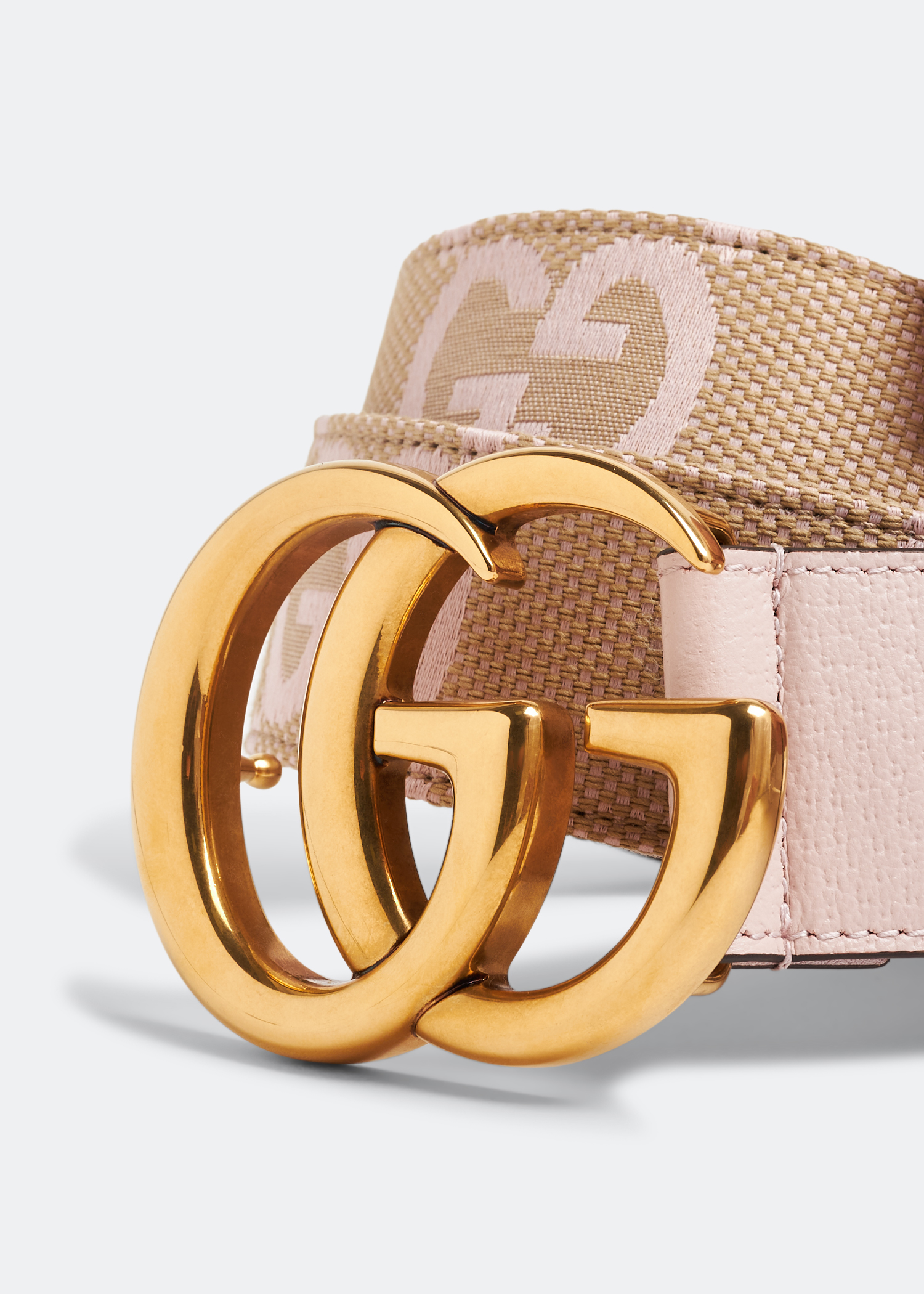 

GG Marmont jumbo GG belt, Pink