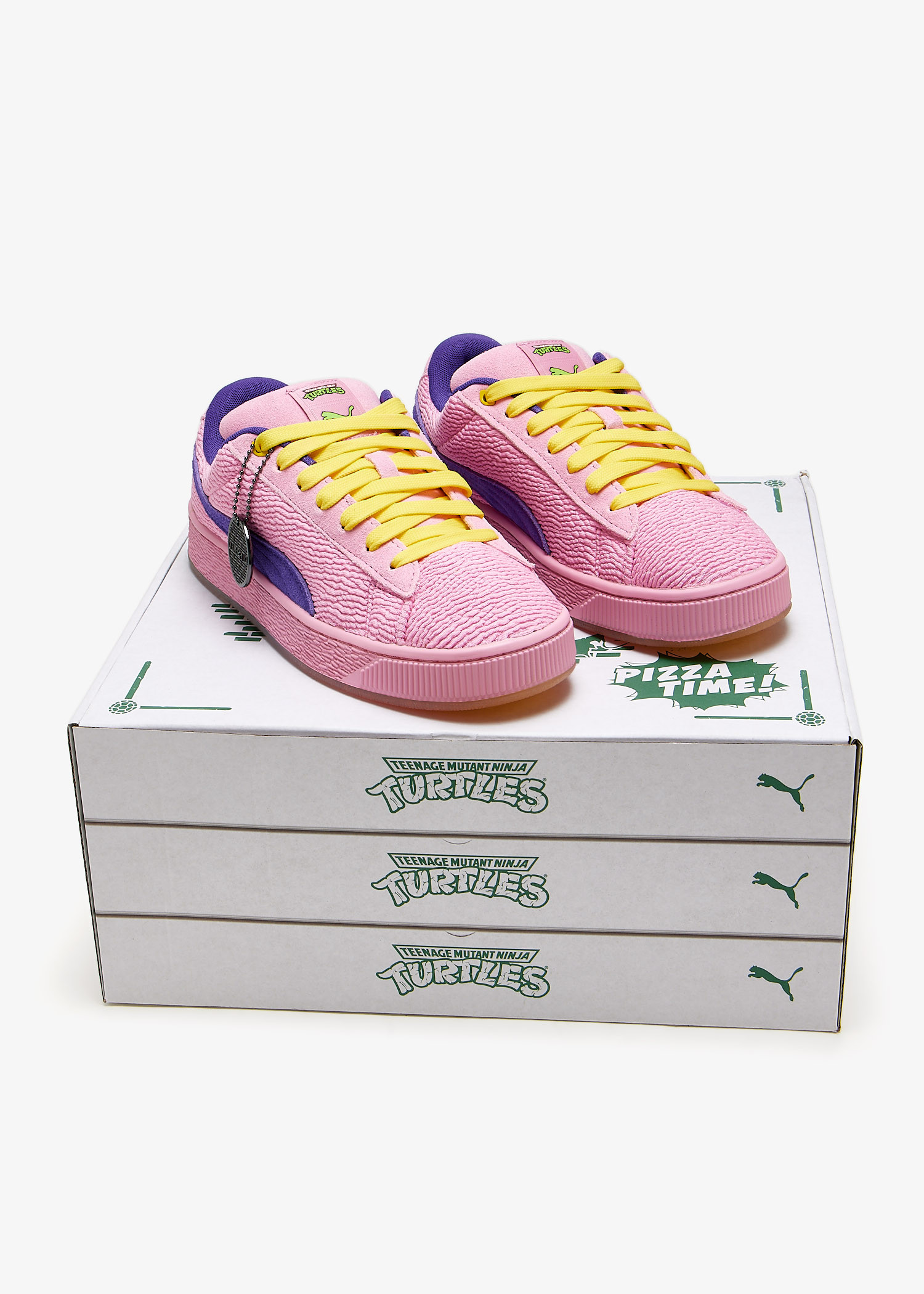 Puma x TMNT Suede XL 2 sneaker for Women - Pink in Qatar Puma x TMNT Suede XL 2 sneaker for Women - Pink in Qatar