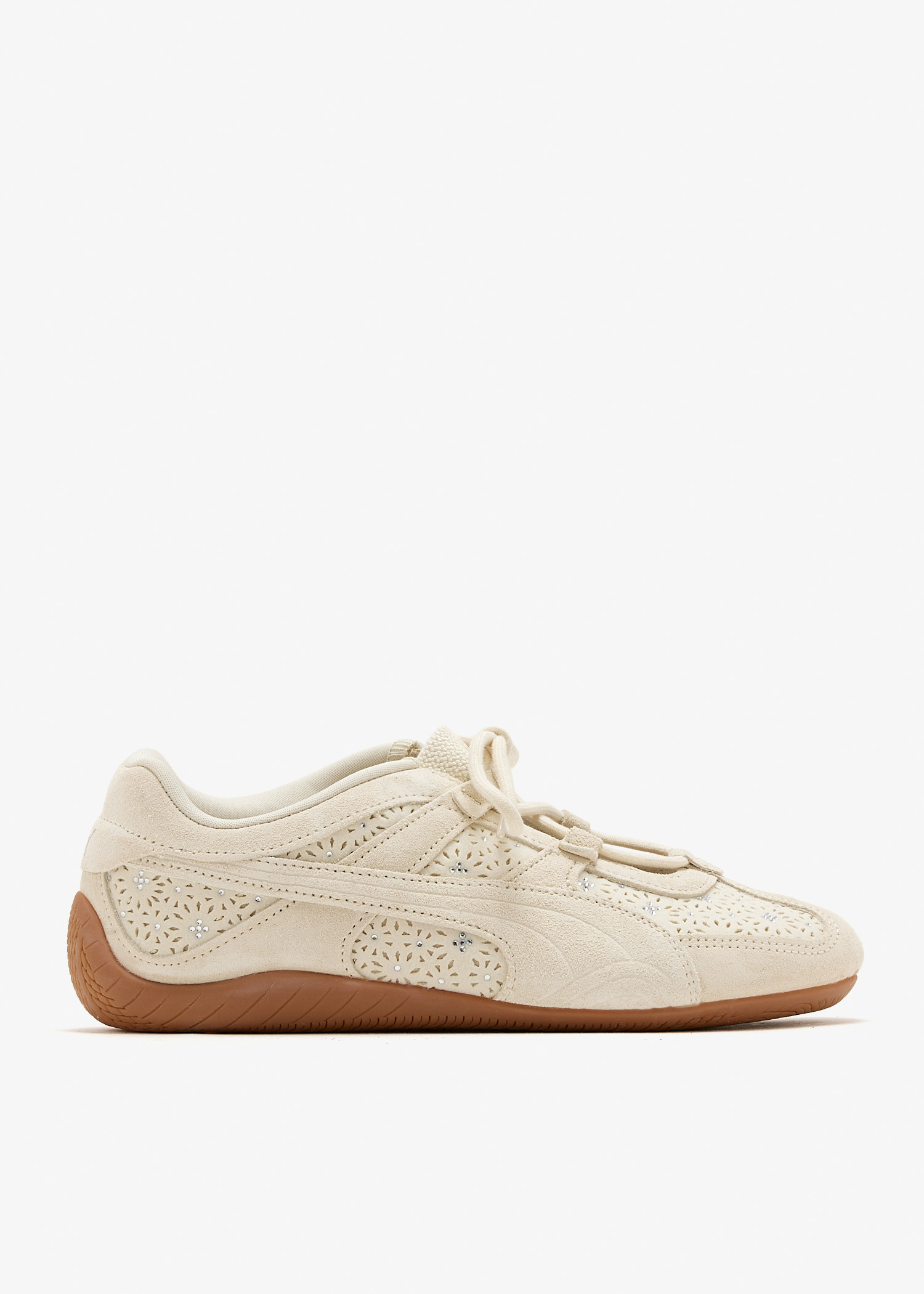 

Speedcat Go Bejewelled sneakers, Beige