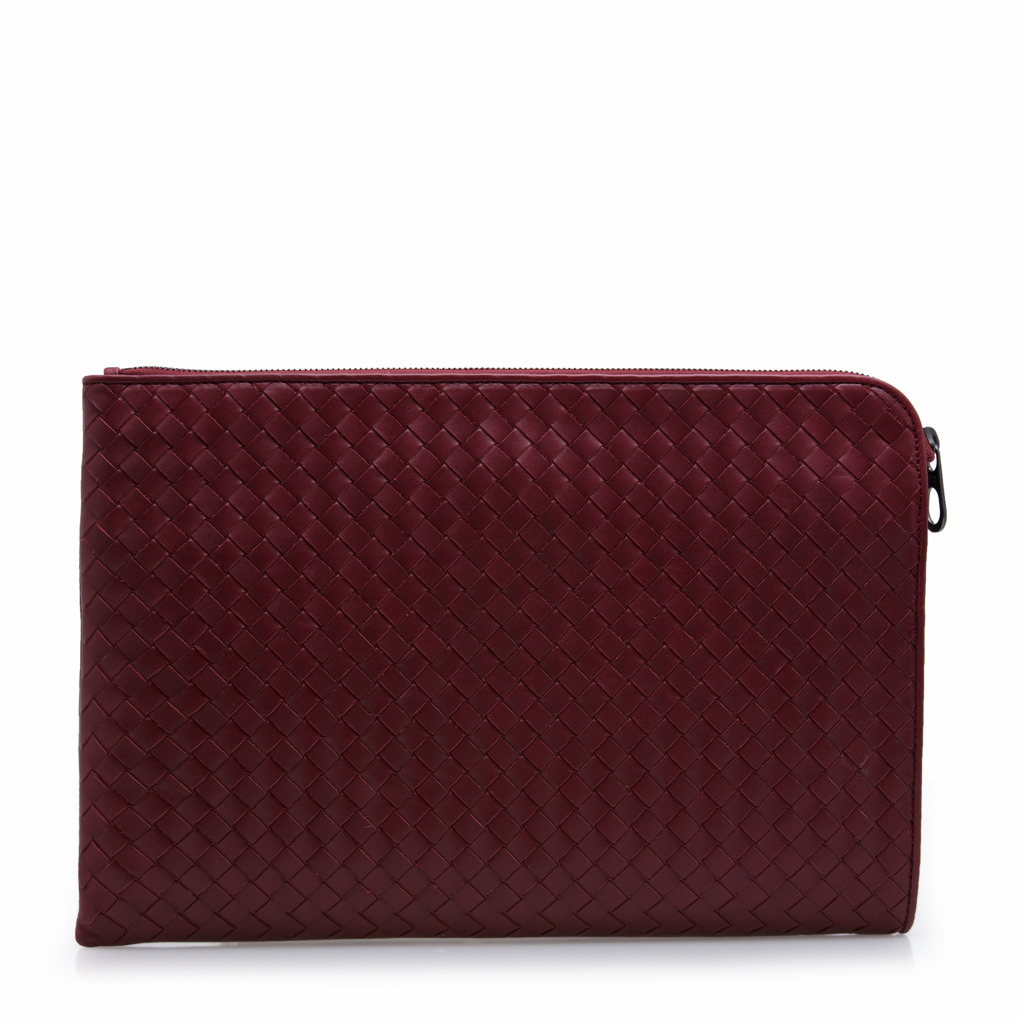 

Intrecciato document case, Blue