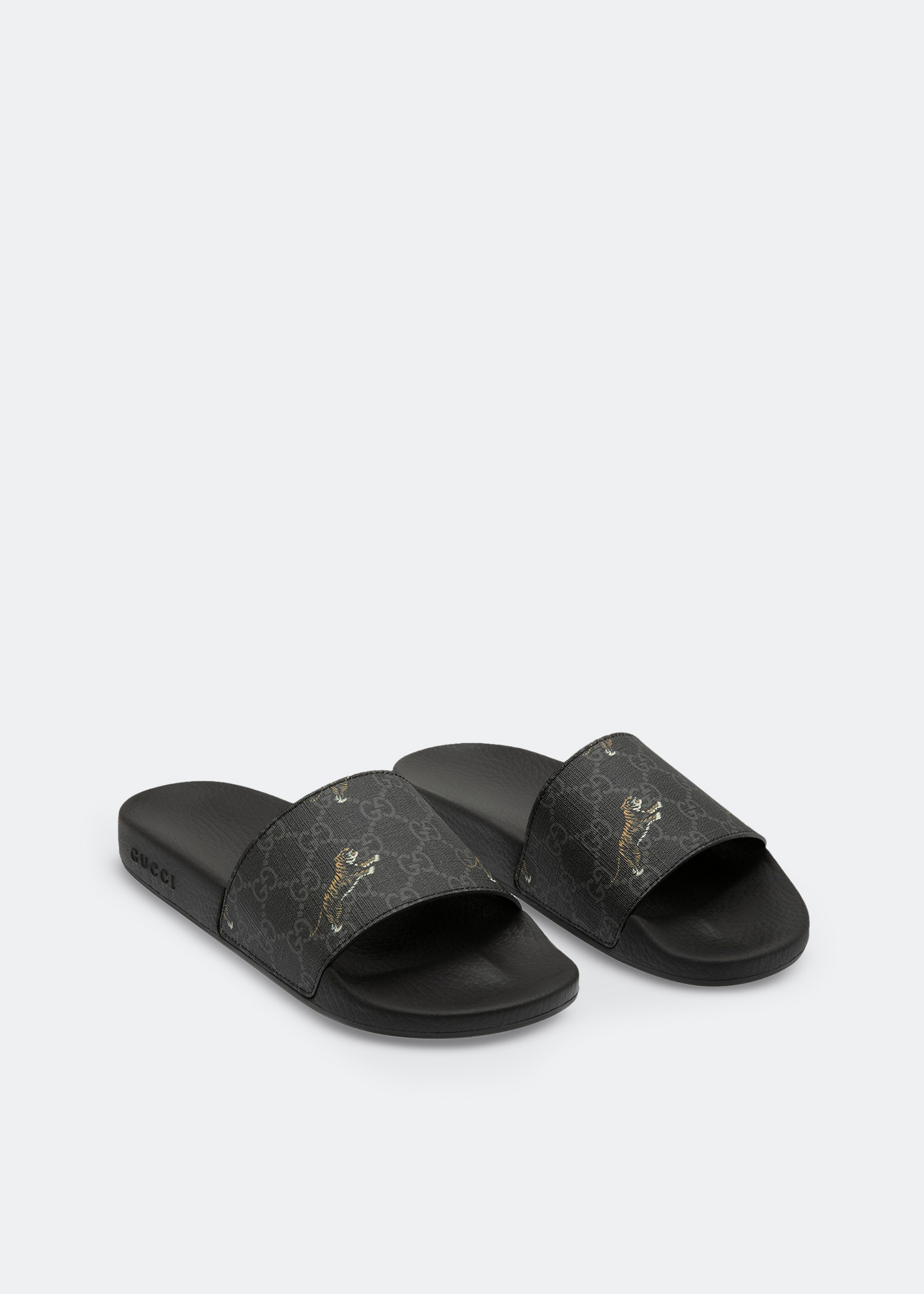 

Supreme Tiger slides, Black