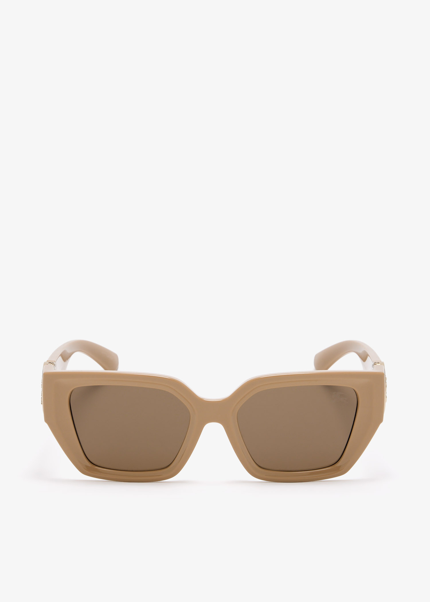

EKD Rectangular sunglasses, Beige