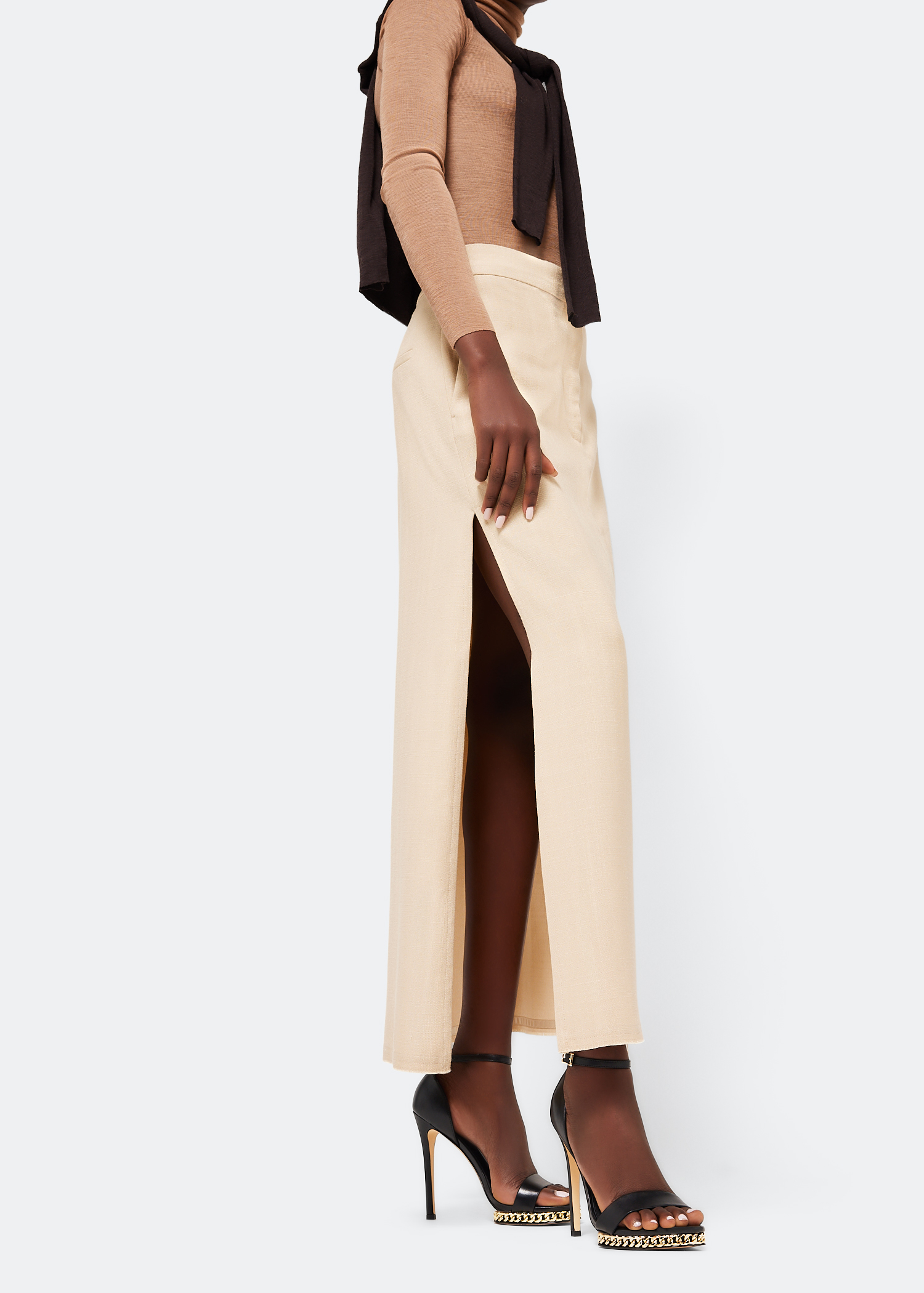 

Jordyn platform sandals, Black