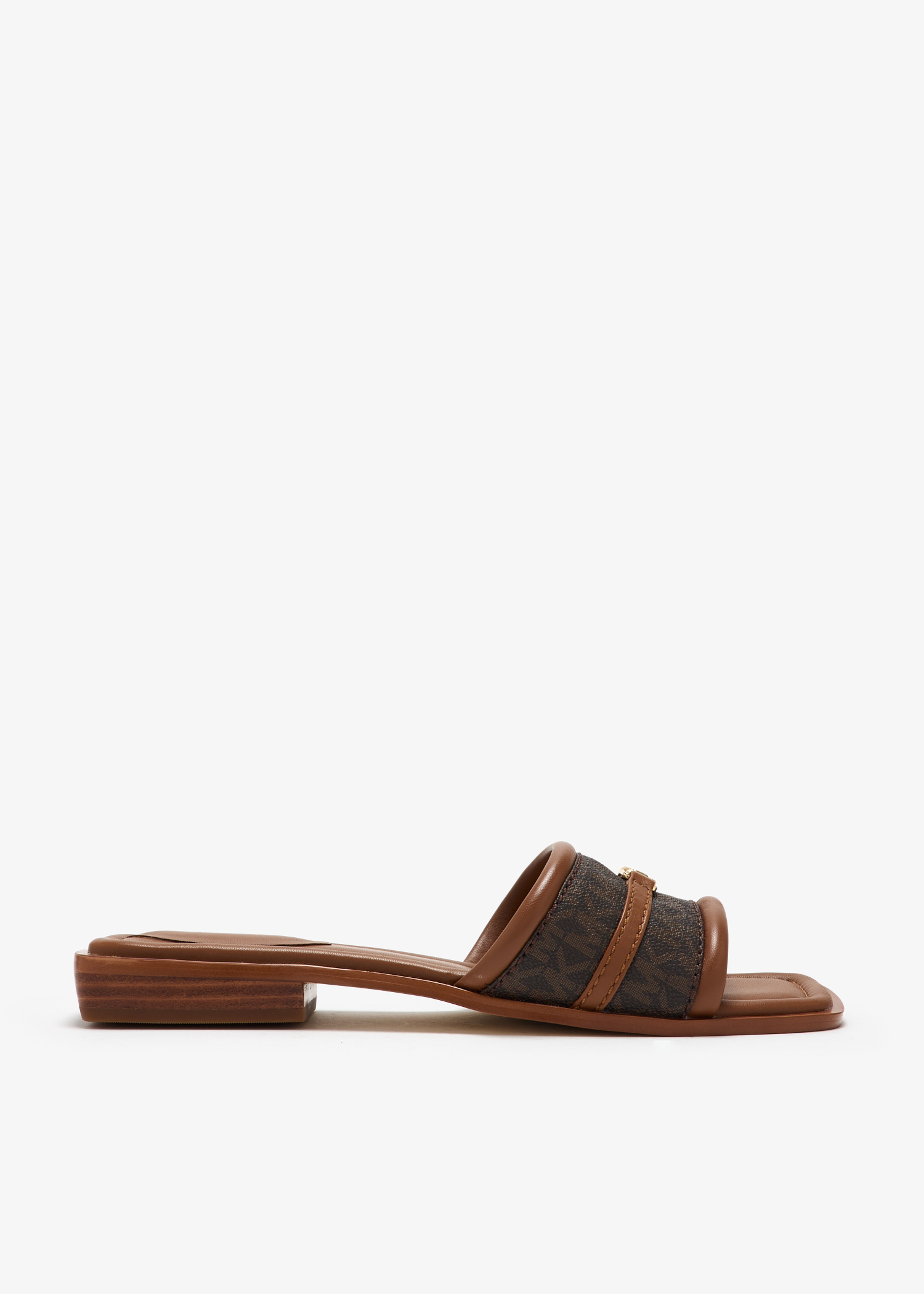 

Mandy slide sandals, Brown