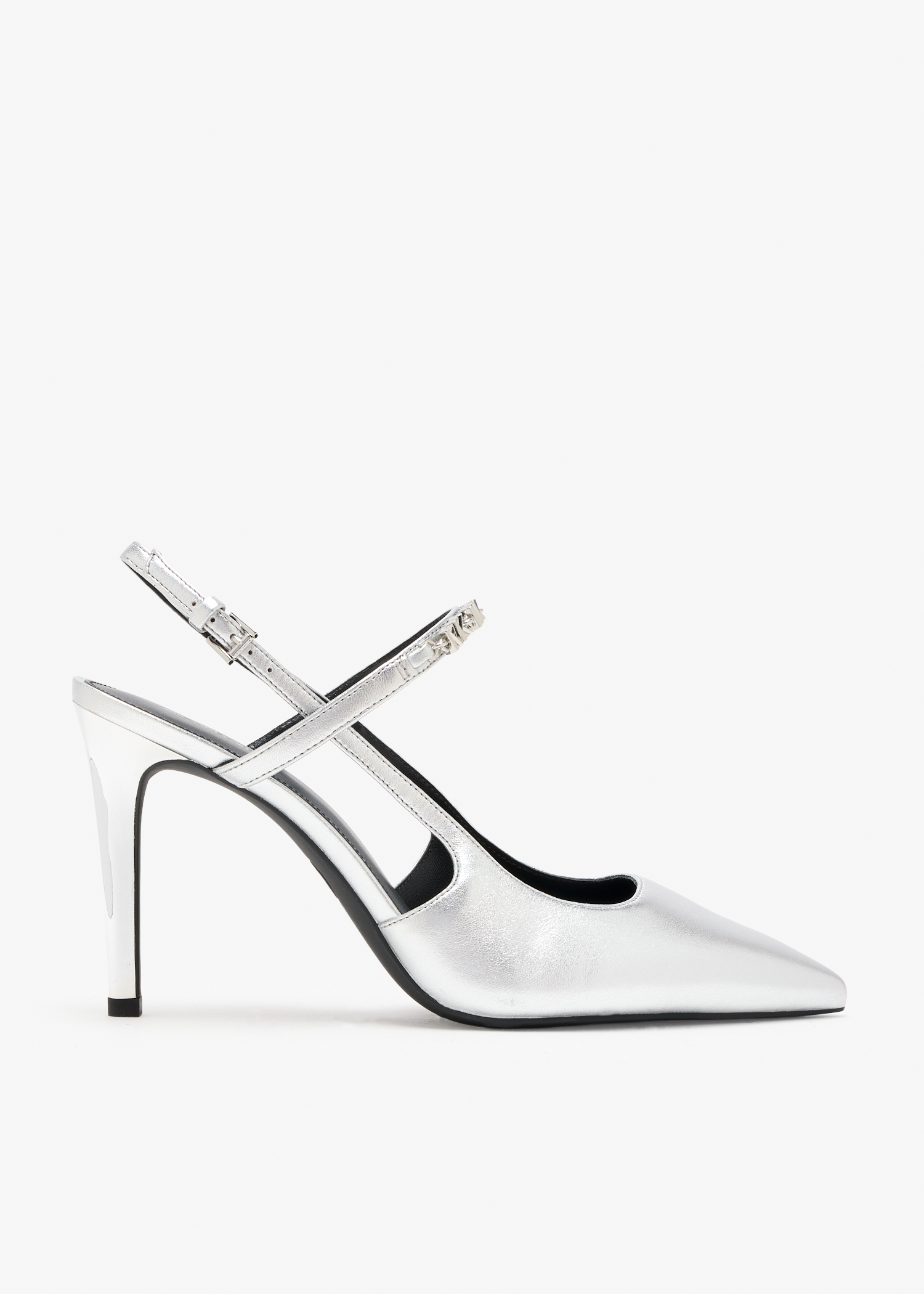 

Dina Flex slingback pumps, Silver