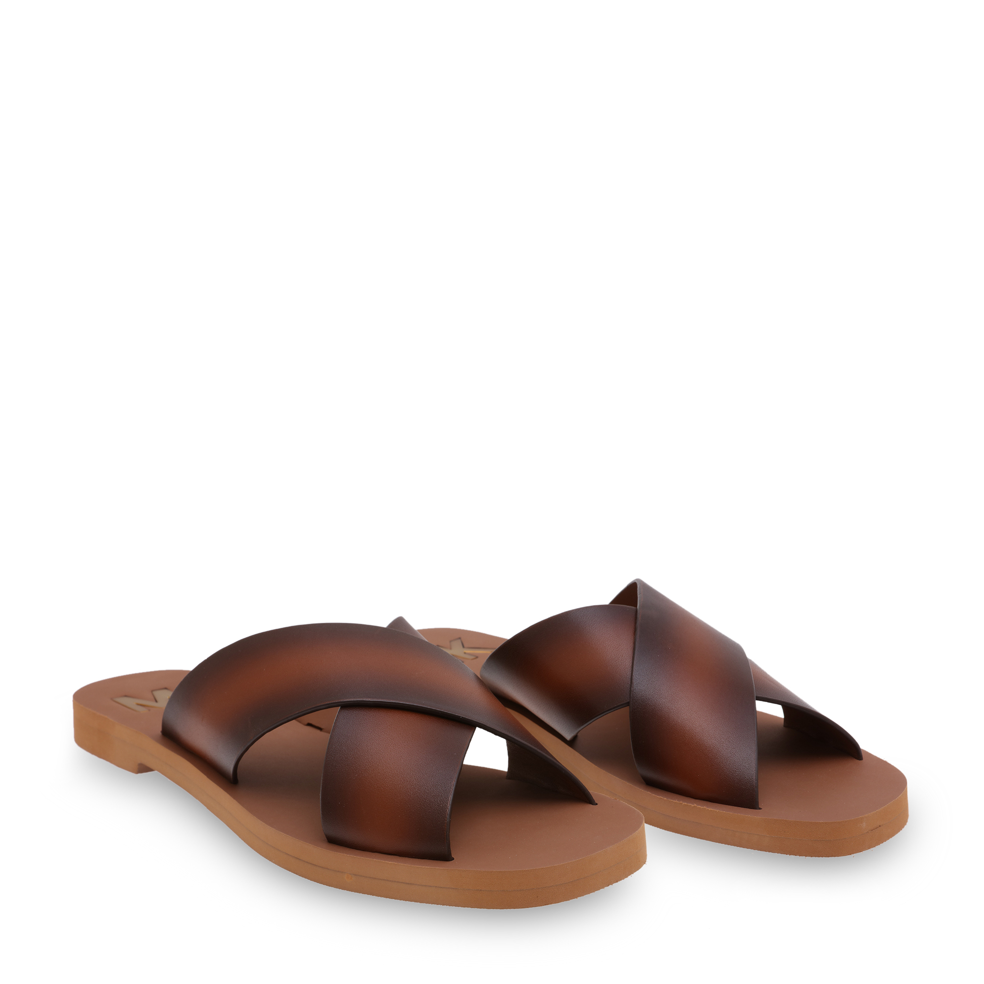 

Glenda flat sandals, Brown