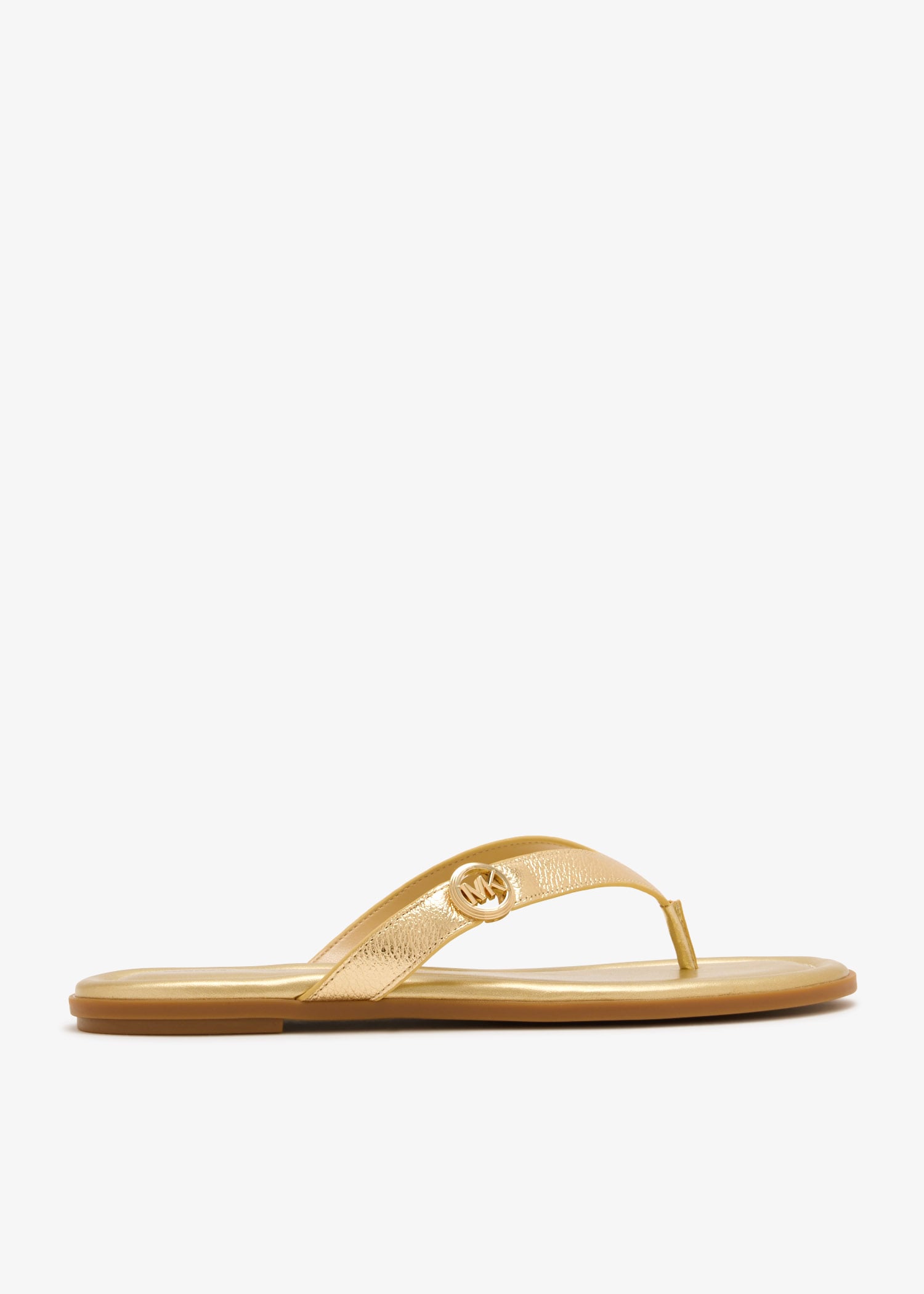 

Erin thong sandals, Gold