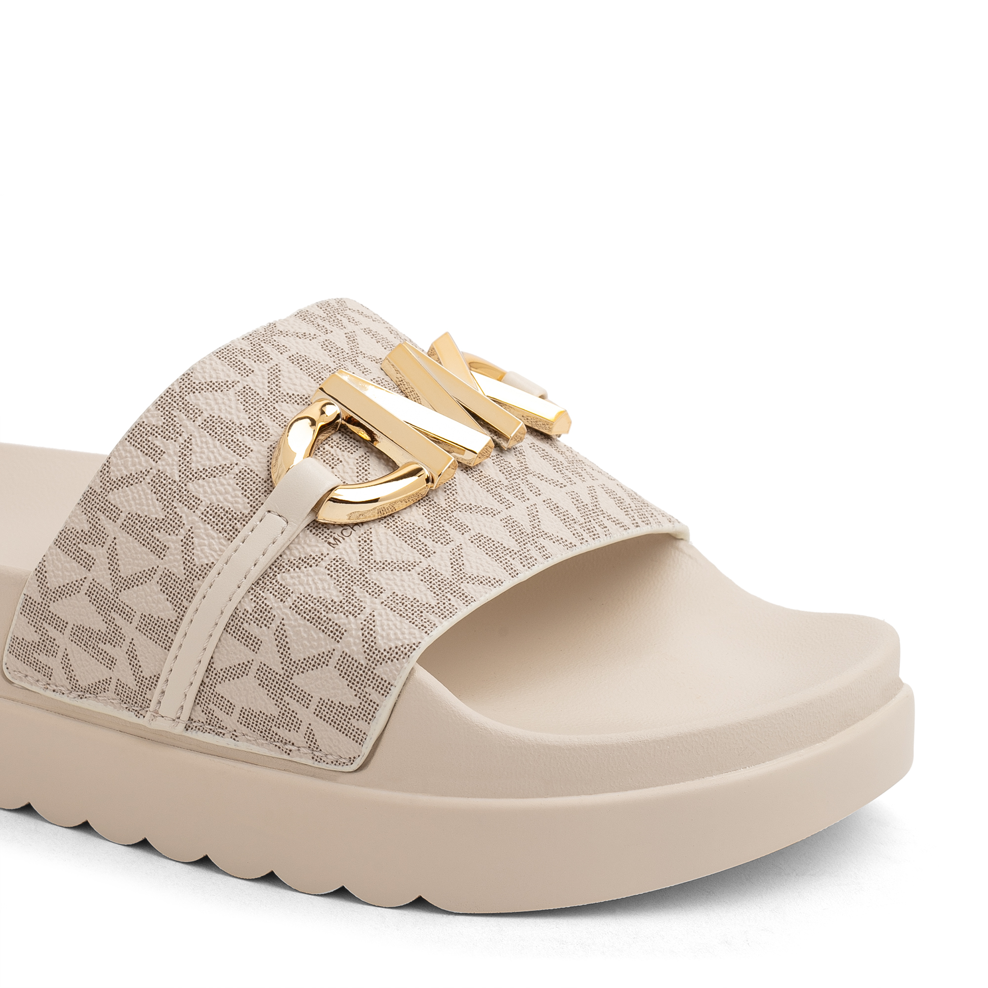 Michael kors tyra embellished online slide sandal