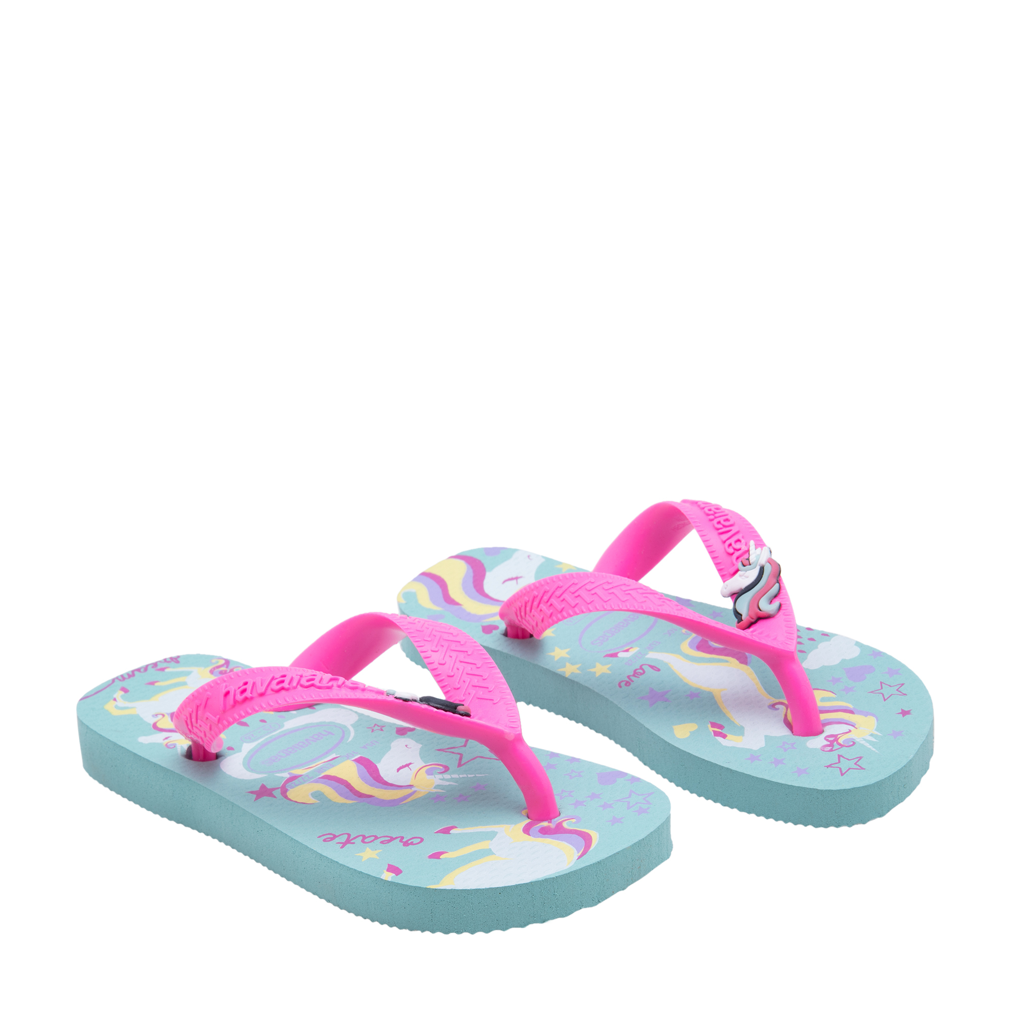 

Fantasy flip flops, Blue