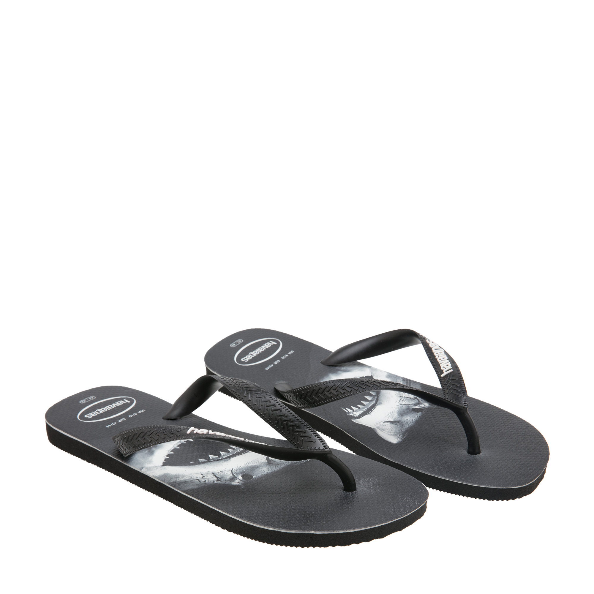 

Shark Photoprint flip flops, Black