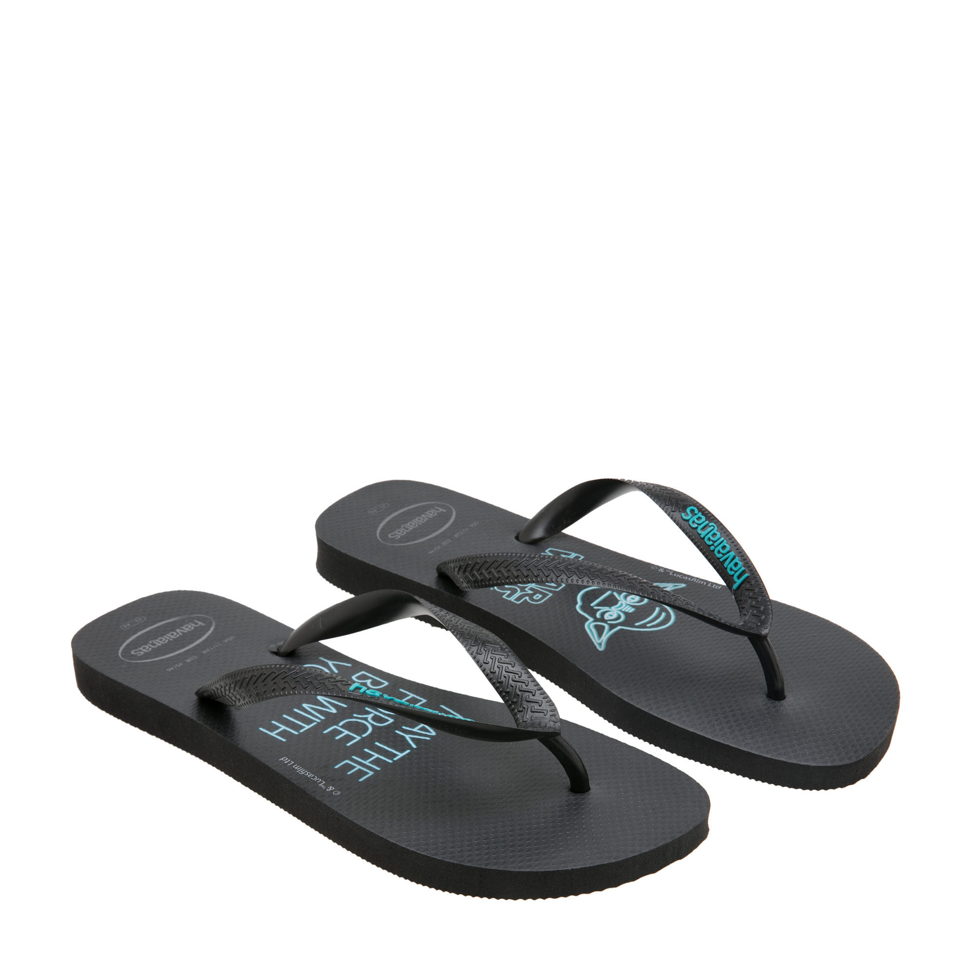 

Star Wars flip flops, Black