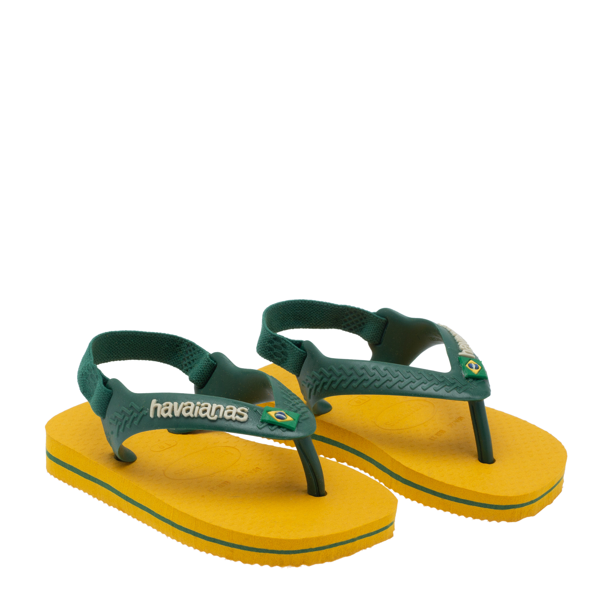 

Baby Brasil flip flops, Yellow