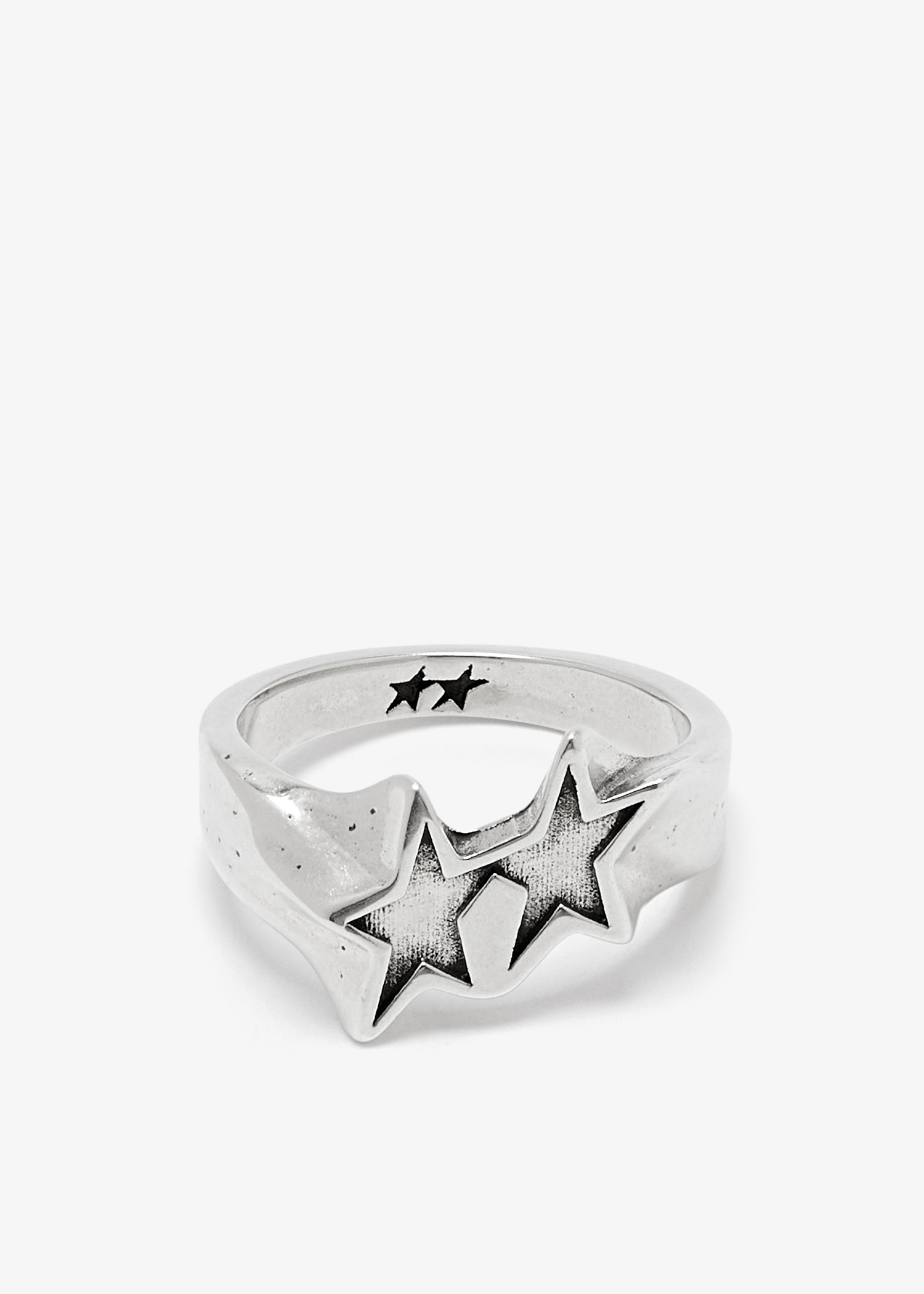 

Tilted Icon ring, Silver