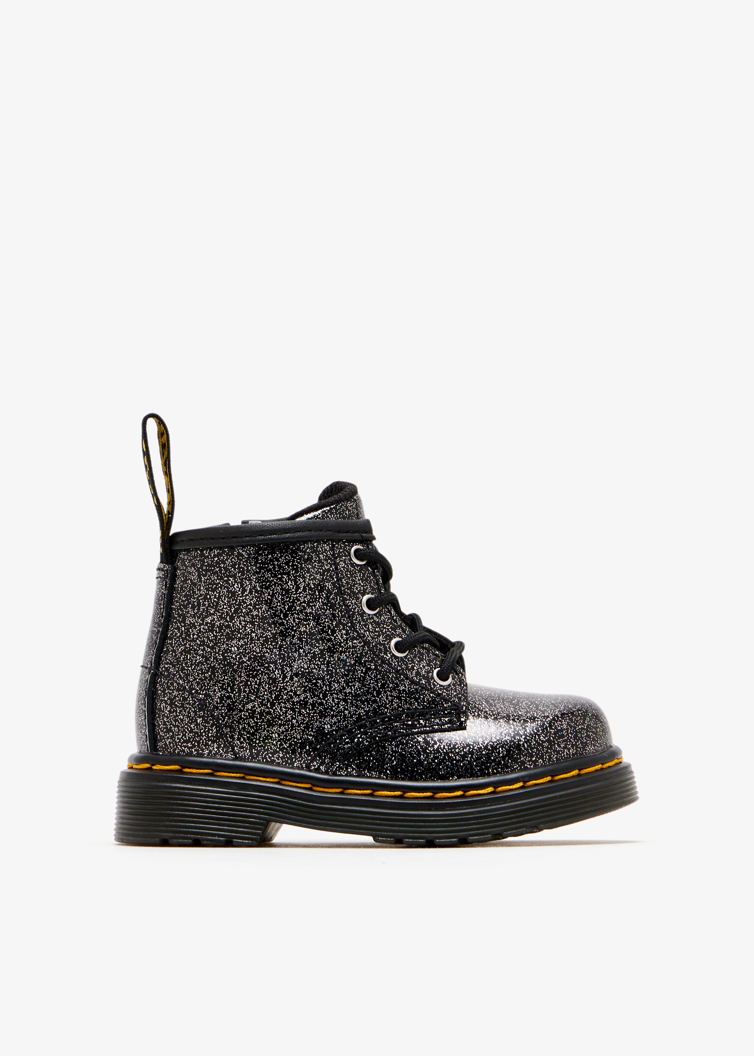 

1460 glitter boots, Black